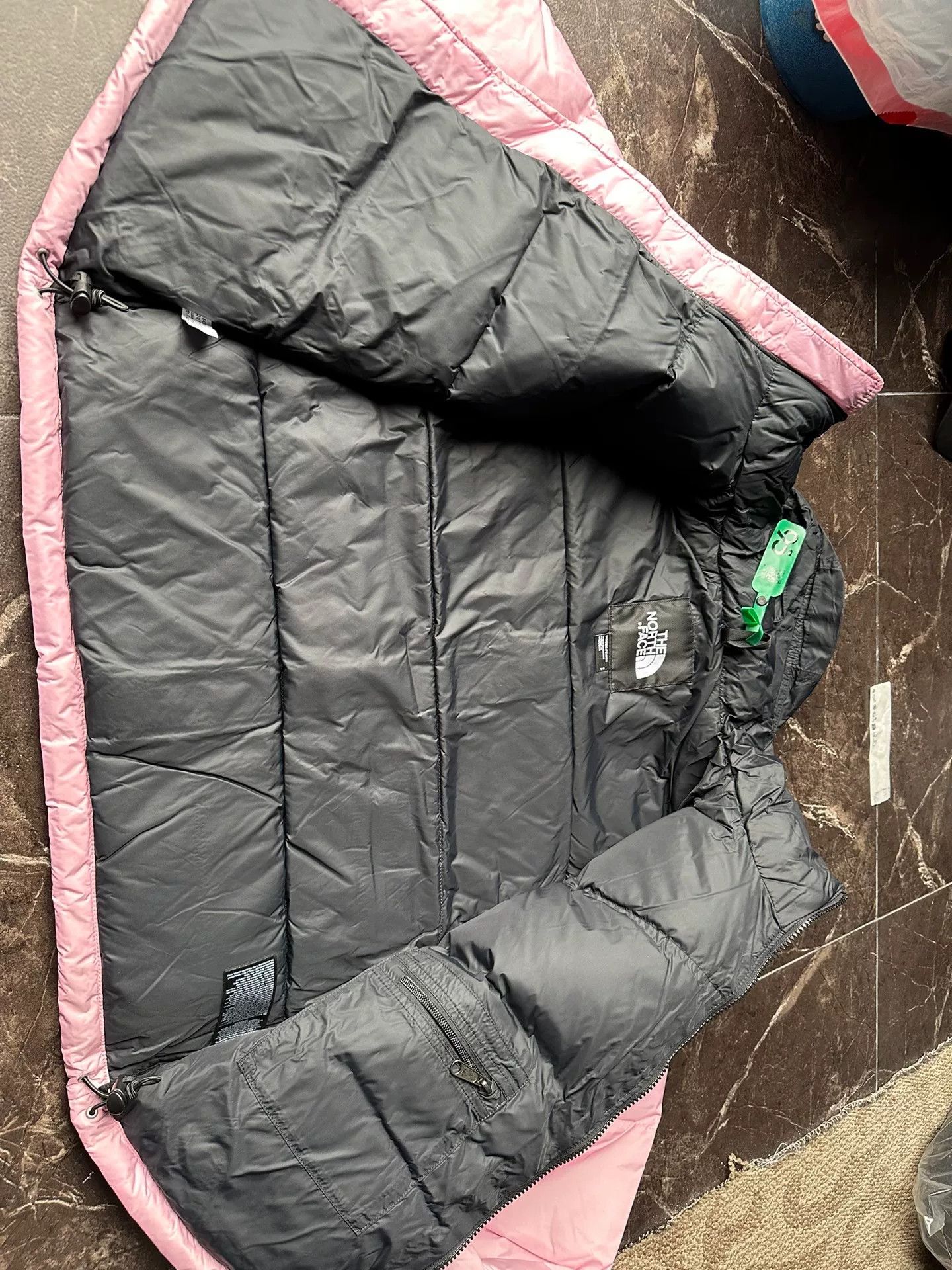 The North Face The North Face 1996 Women's Pink Down Jacket Size S / US 4 / IT 40 - 3 Thumbnail