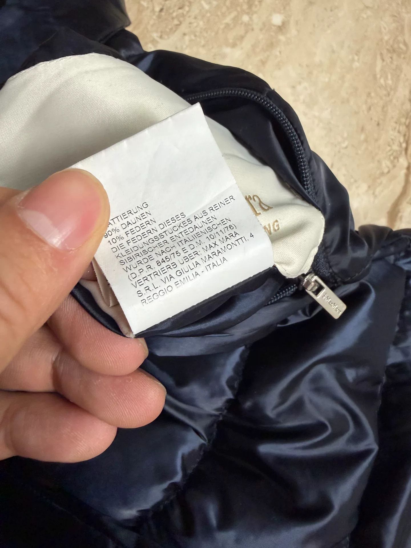Max Mara S MaxMara Black Long Down Jacket Size US S / EU 44-46 / 1 - 7 Thumbnail