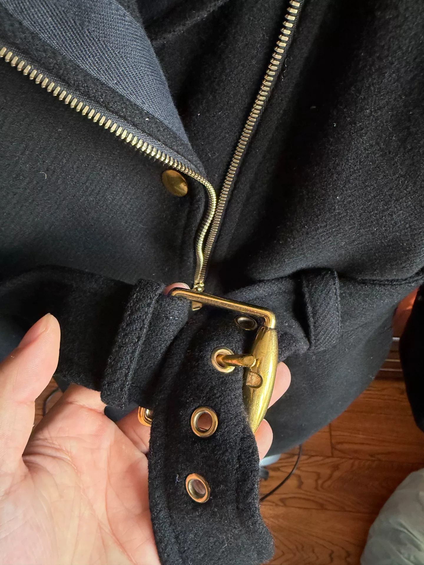 Gucci Gucci Black Wool Coat Size 44 Size US S / EU 44-46 / 1 - 4 Thumbnail
