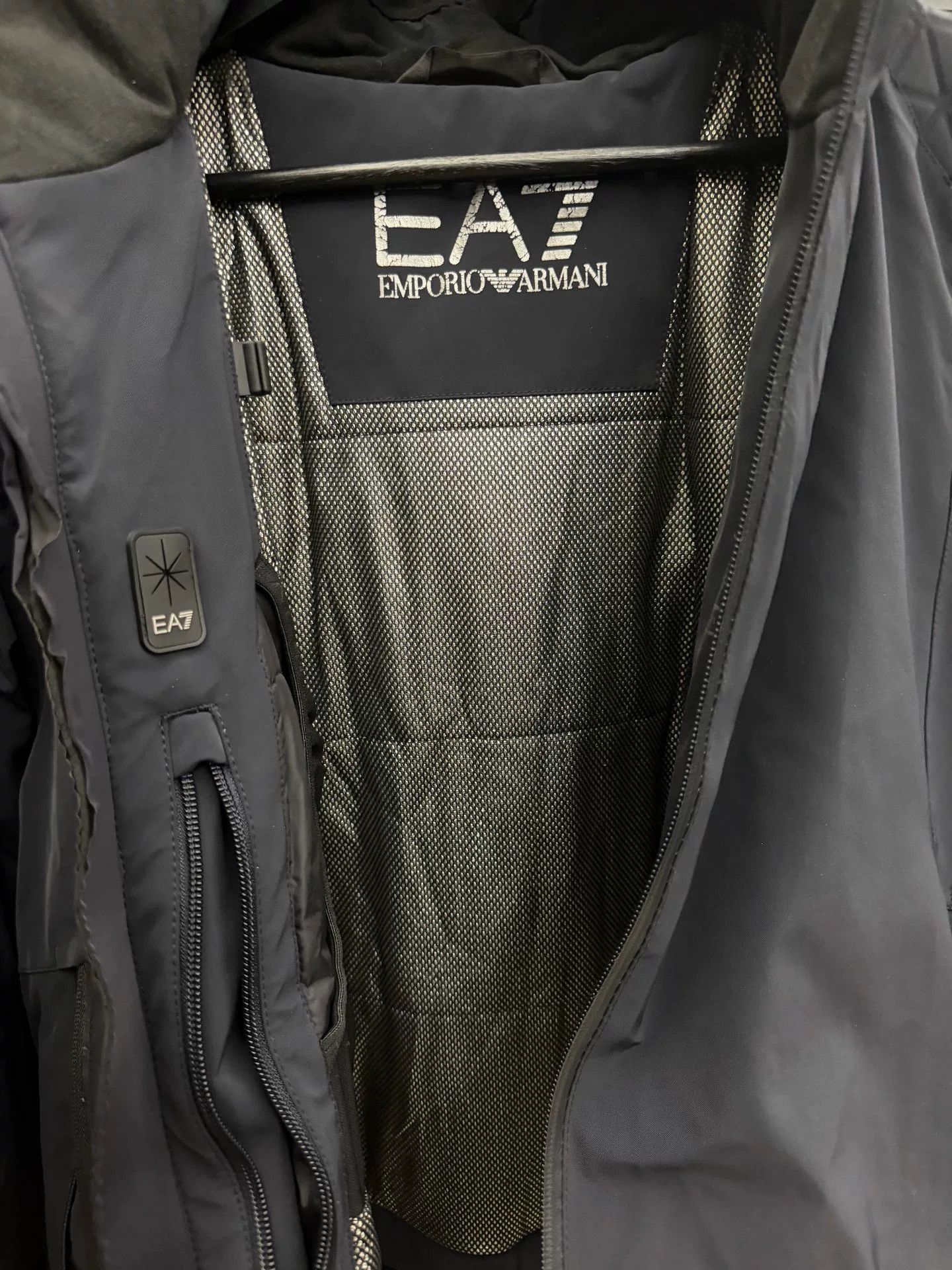 Emporio Armani EA7 Armani Men's Hooded Jacket Size US XL / EU 56 / 4 - 5 Thumbnail