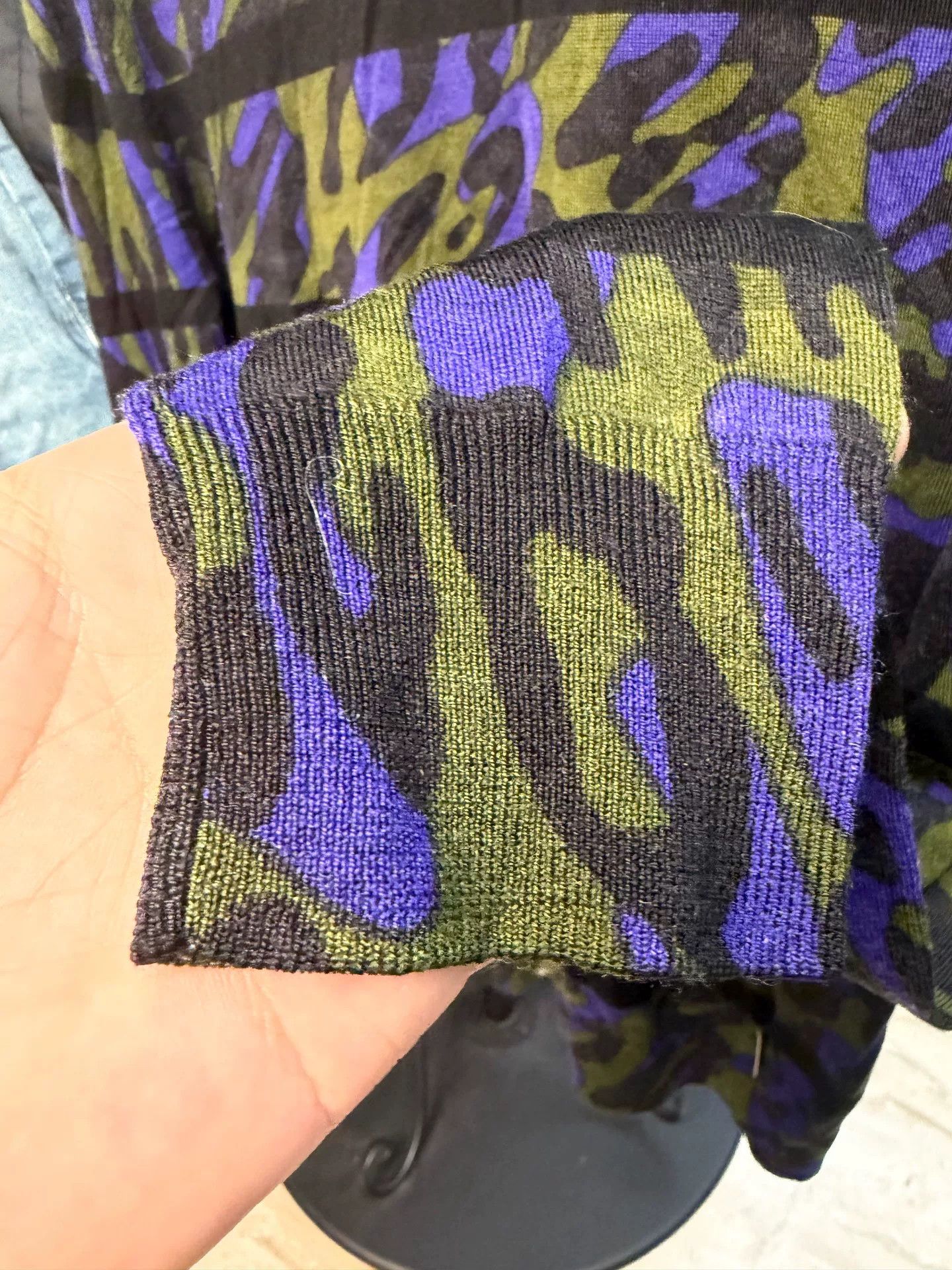 Dsquared2 Dsquared2 Camouflage Wool Long-Sleeve T-Shirt Size US S / EU 44-46 / 1 - 5 Thumbnail