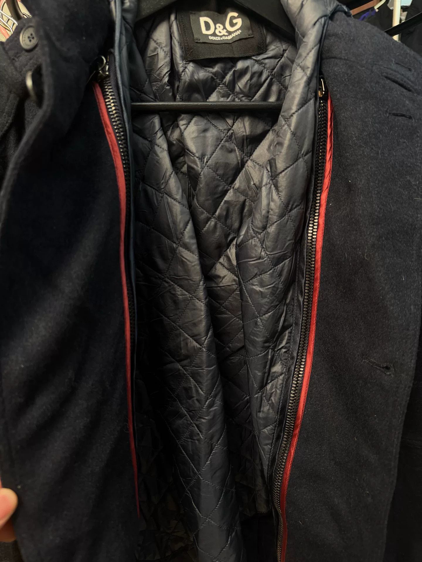 Dolce & Gabbana D&G Dolce&Gabbana Men's Wool Jacket Size US M / EU 48-50 / 2 - 6 Thumbnail