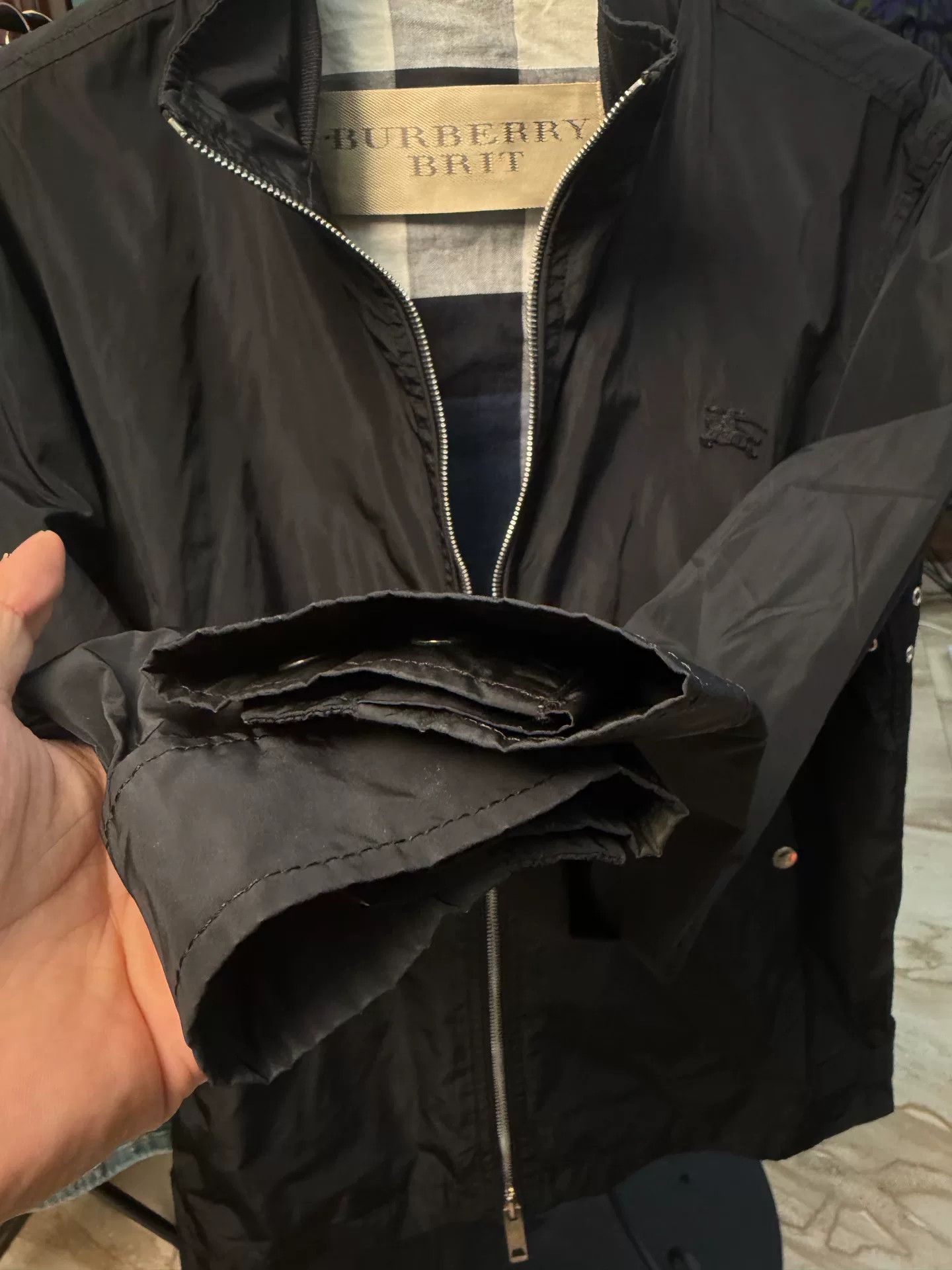 Burberry Burberry Brit Men's Jacket Size US M / EU 48-50 / 2 - 3 Thumbnail