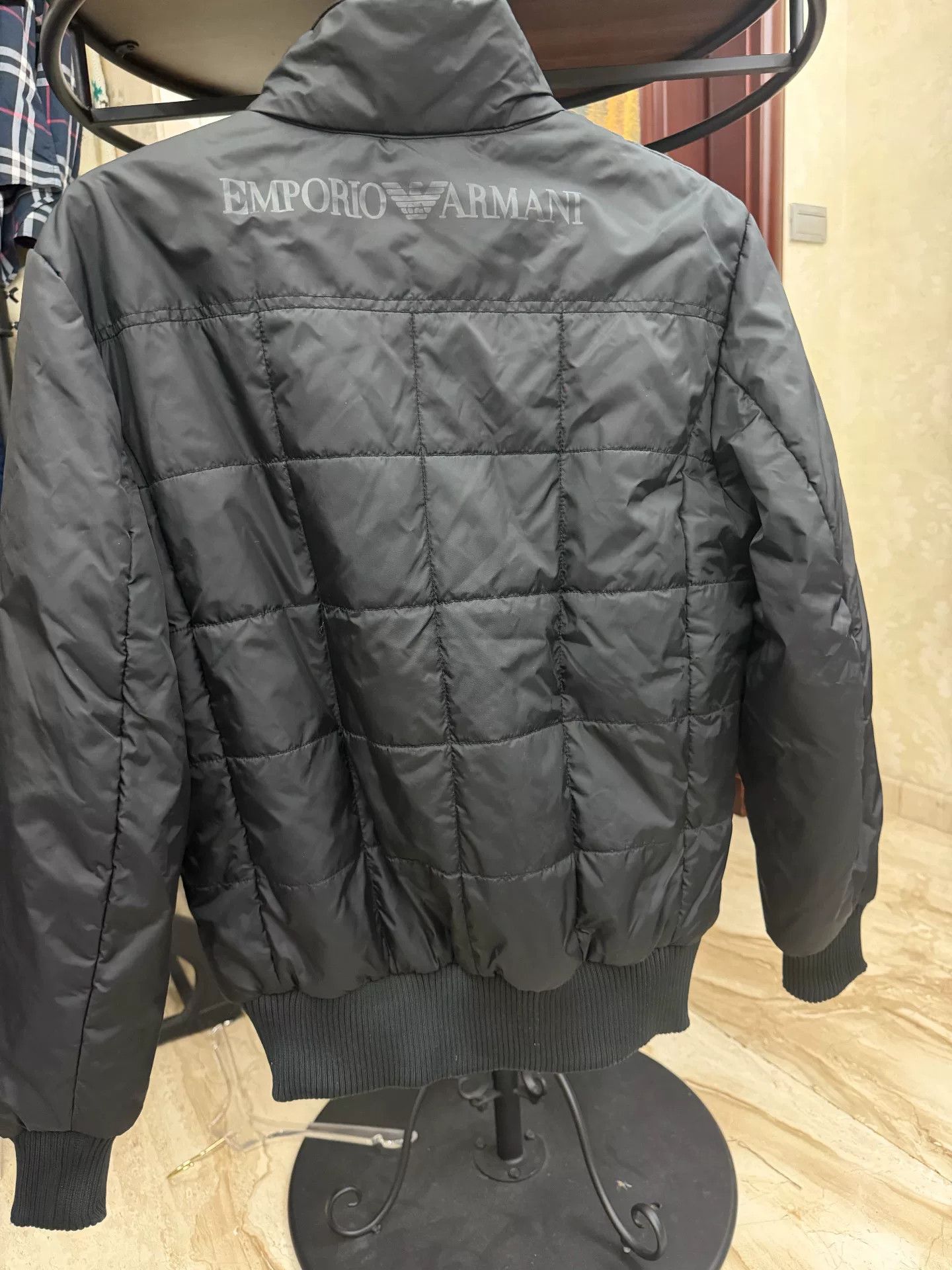 Armani Armani Cotton Padded Jacket Size US M / EU 48-50 / 2 - 2 Thumbnail