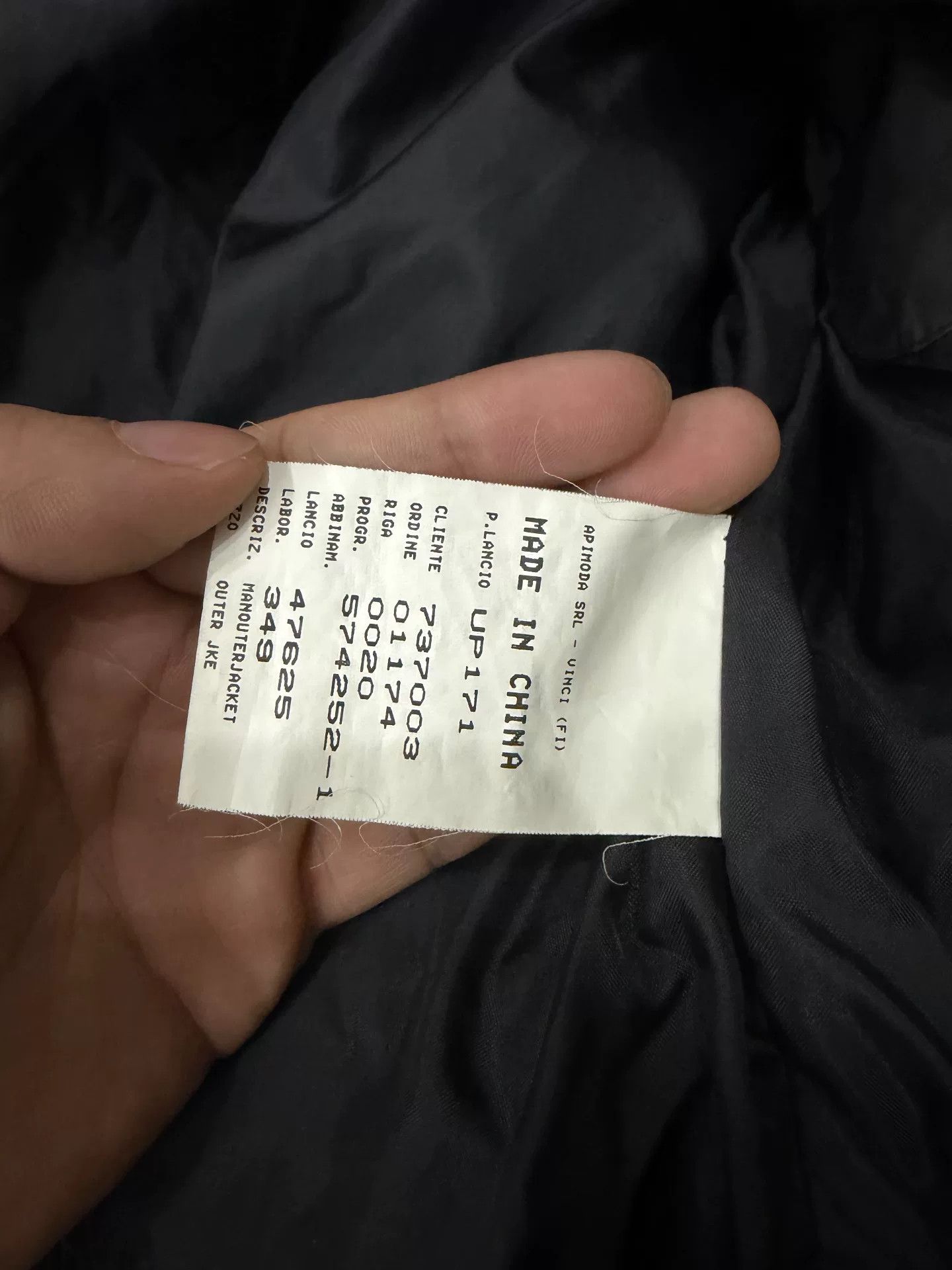 Armani Armani Cotton Padded Jacket Size US M / EU 48-50 / 2 - 5 Thumbnail