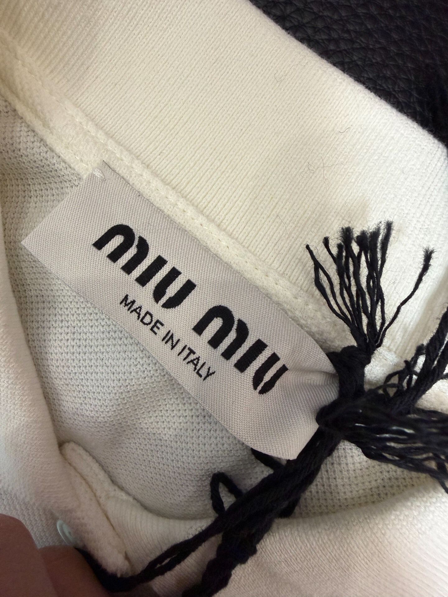 Miu Miu MIU MIU SS24 Logo Embroidered Polo Shirt Size XS / US 0-2 / IT 36-38 - 5 Thumbnail