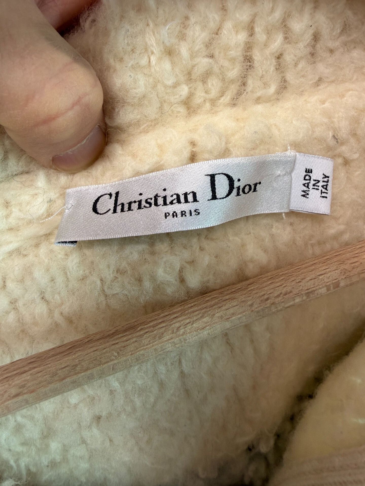 Dior Dior Logo Hooded Wool Coat Size S / US 4 / IT 40 - 6 Thumbnail