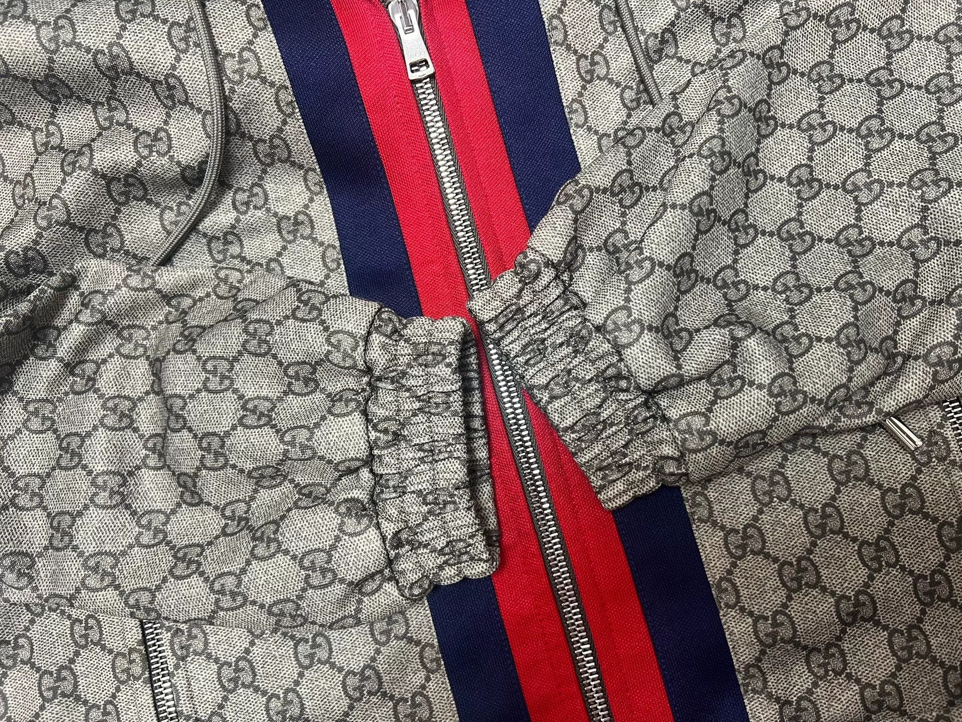 Gucci GUCCI SS24 Logo Stripe Hooded Jacket Size XS / US 0-2 / IT 36-38 - 3 Thumbnail