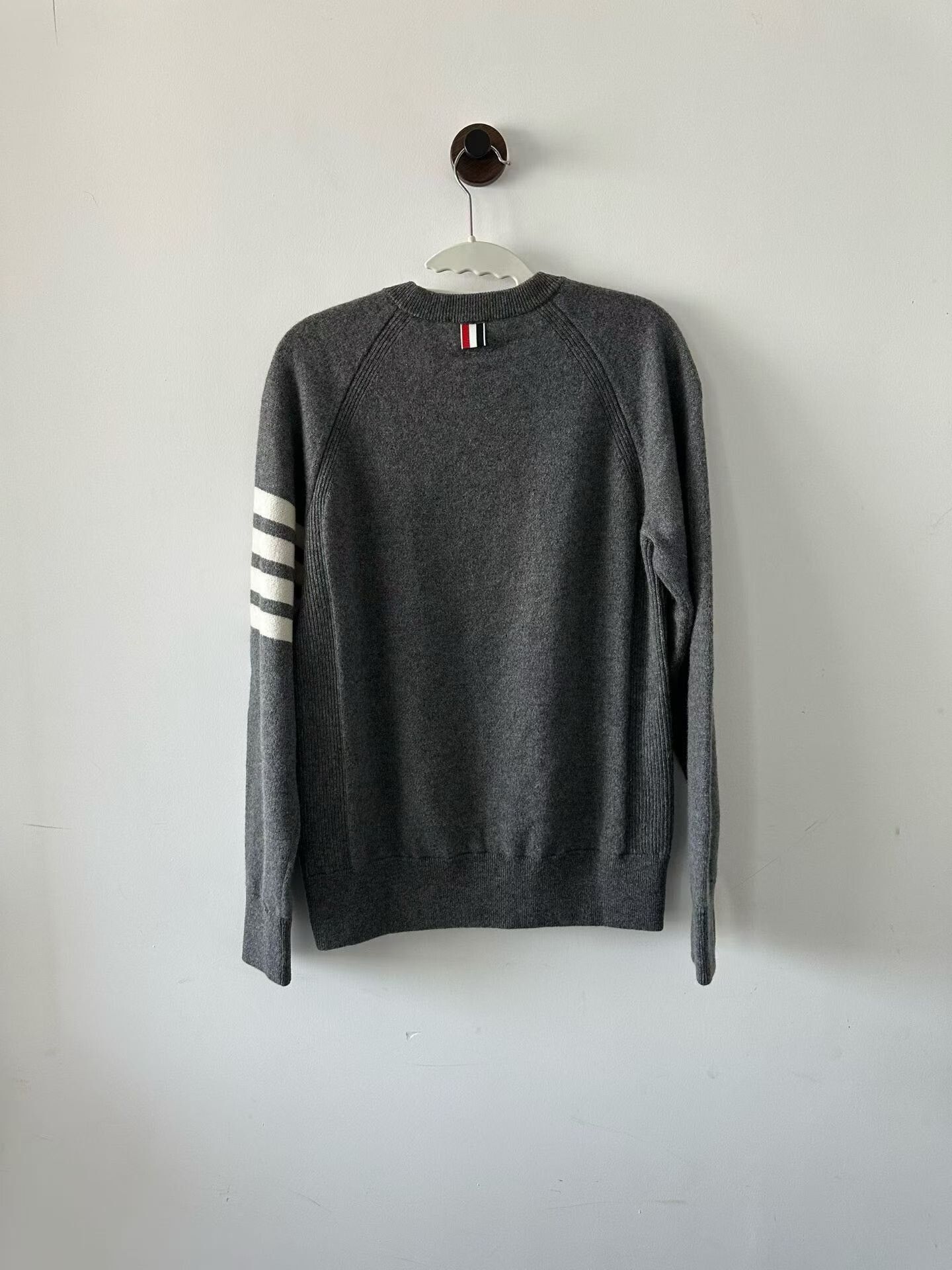 Thom Browne Thom Browne Medium Gray Cashmere Sweater Size US S / EU 44-46 / 1 - 2 Thumbnail