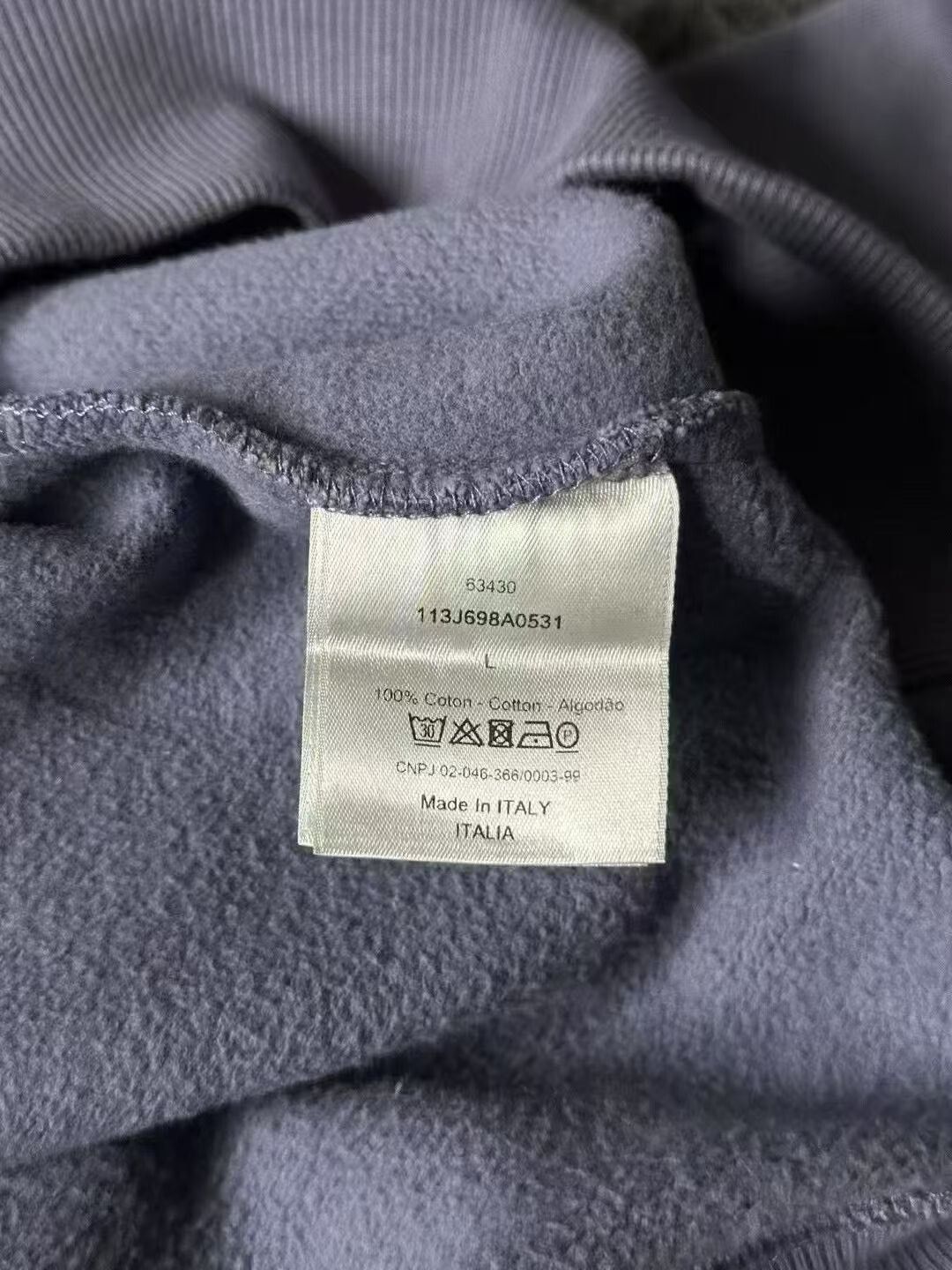 Dior Dior CD Embroidered Hoodie Size US L / EU 52-54 / 3 - 4 Thumbnail
