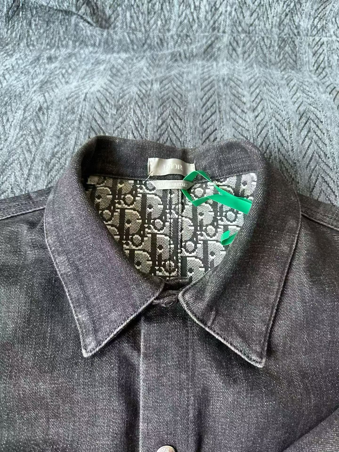 Dior Dior Inner All-Over Print Denim Jacket Size US M / EU 48-50 / 2 - 3 Thumbnail