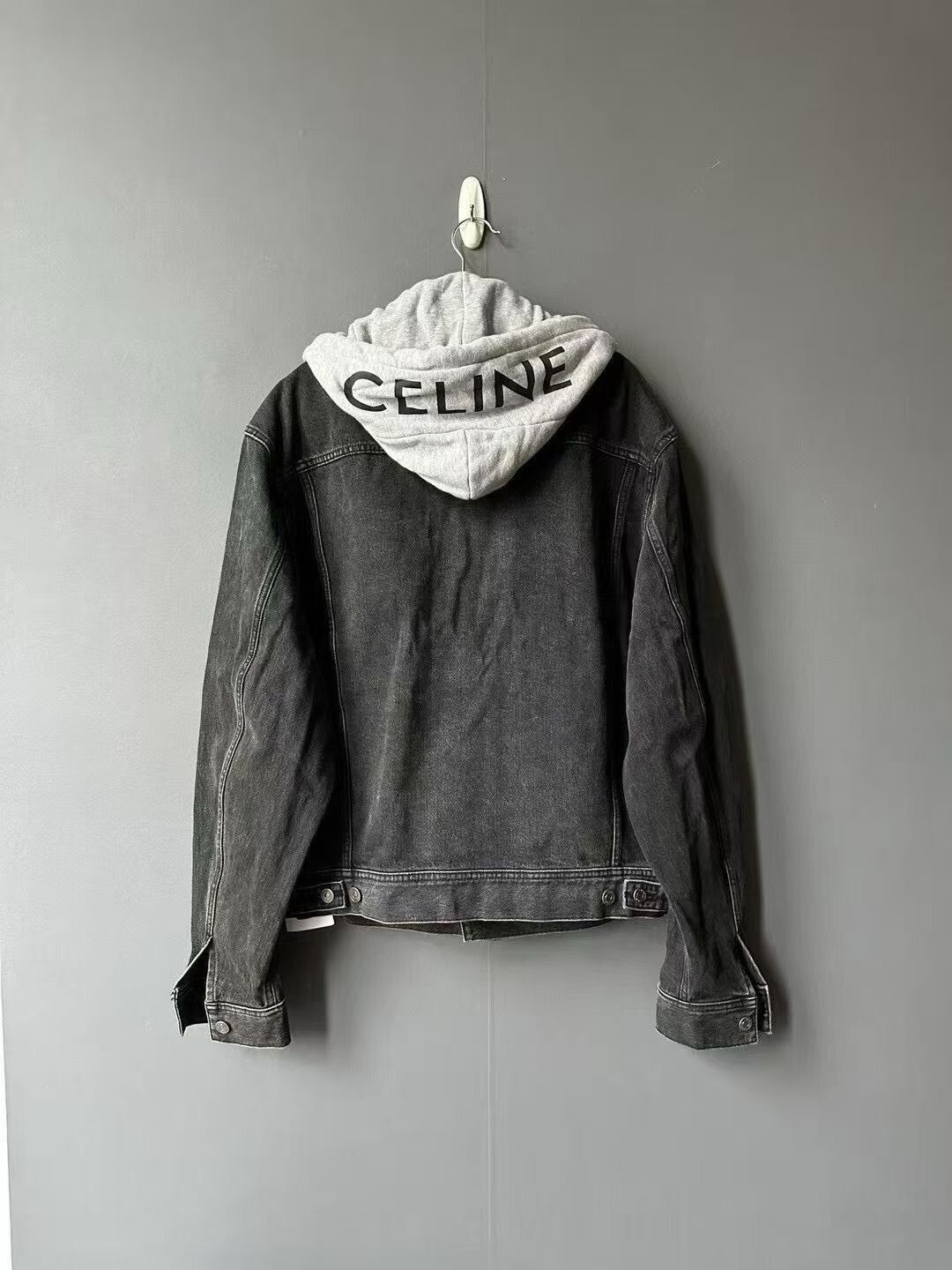 Celine Celine Hooded Denim Jacket Size US L / EU 52-54 / 3 - 2 Thumbnail