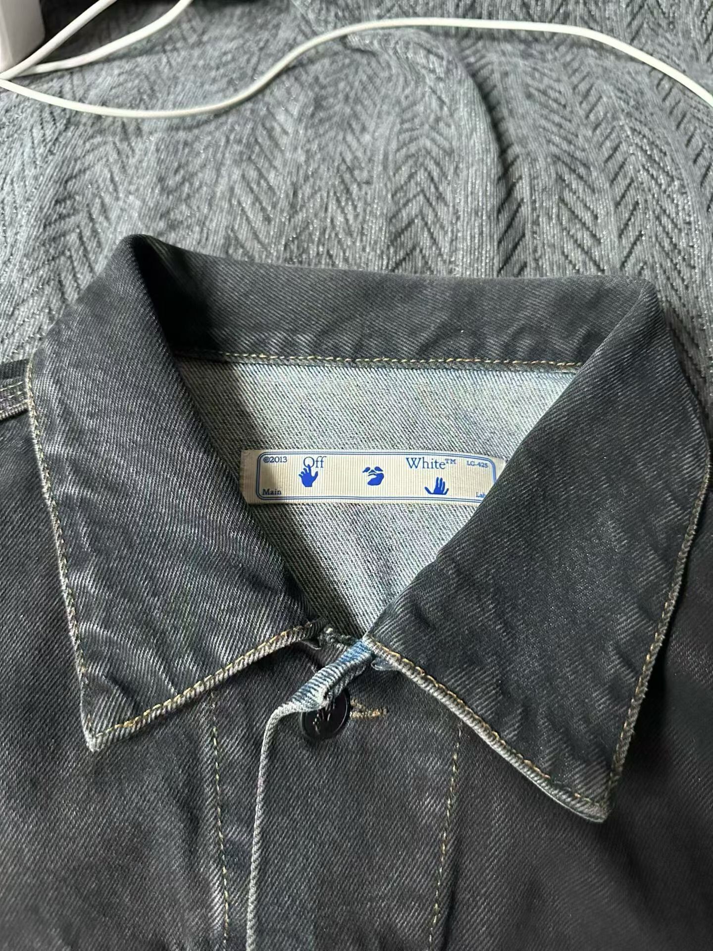 Off-White Off-White Denim Jacket Size US L / EU 52-54 / 3 - 4 Thumbnail