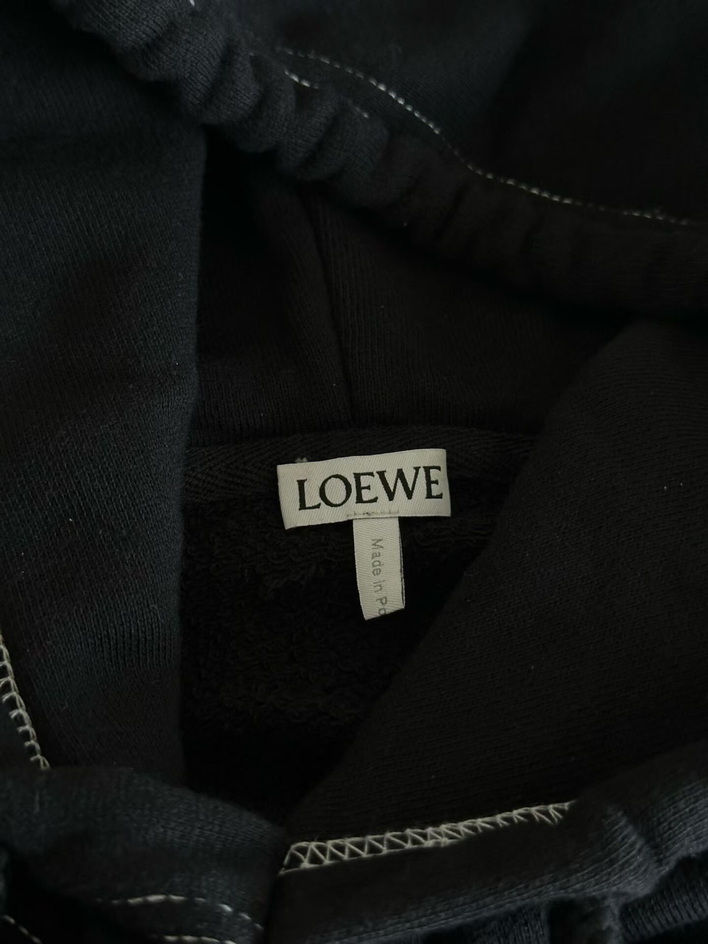 Loewe Loewe Stitch Detail Hoodie Size US XL / EU 56 / 4 - 3 Thumbnail