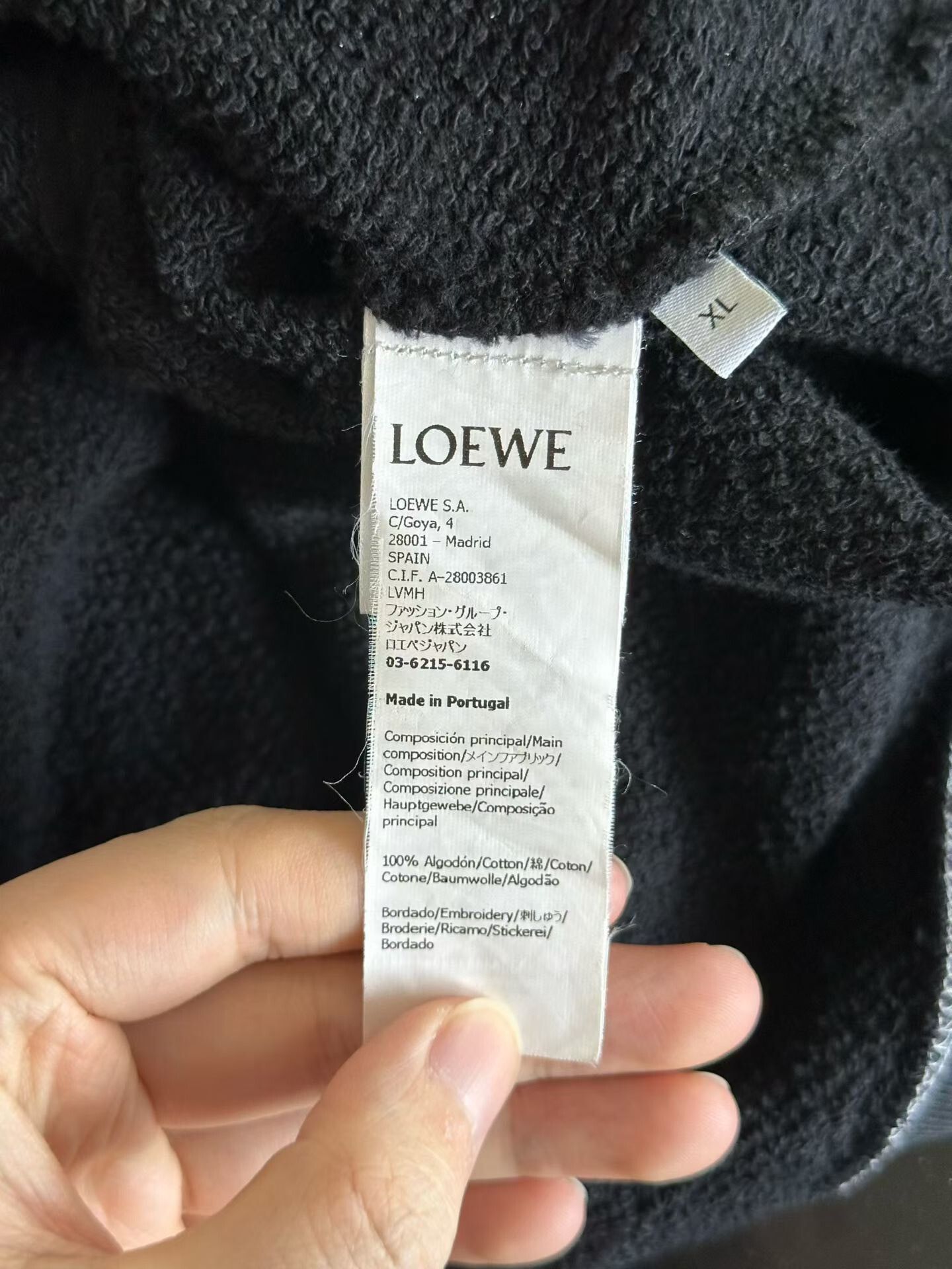 Loewe Loewe Stitch Detail Hoodie Size US XL / EU 56 / 4 - 4 Thumbnail