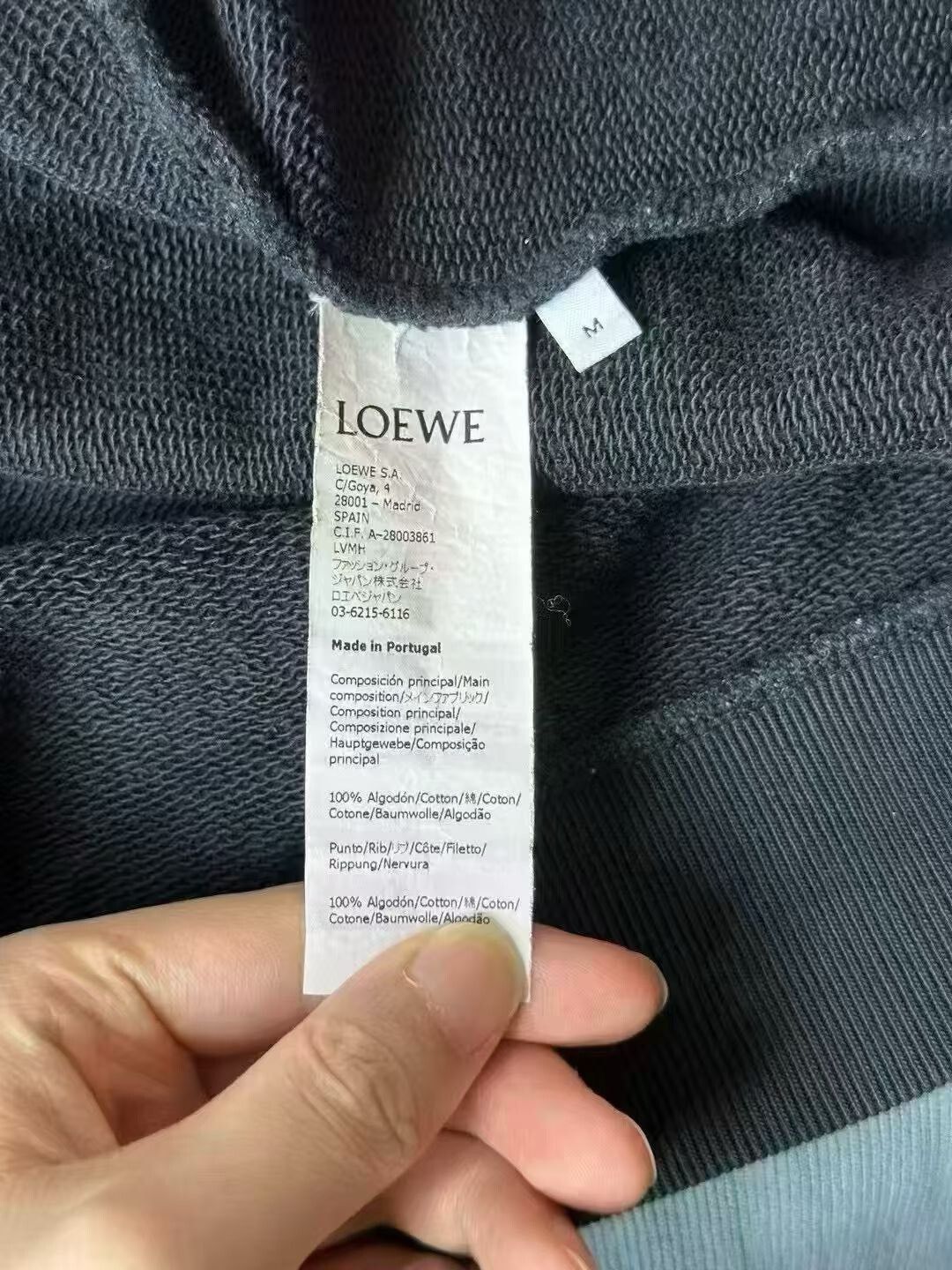 Loewe Loewe Embroidered Logo Sweatshirt Size US M / EU 48-50 / 2 - 3 Thumbnail