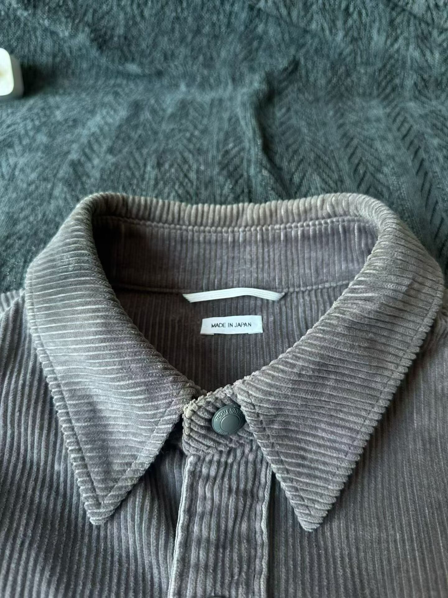 Thom Browne Thom Browne Corduroy Shirt Jacket Size US S / EU 44-46 / 1 - 3 Thumbnail