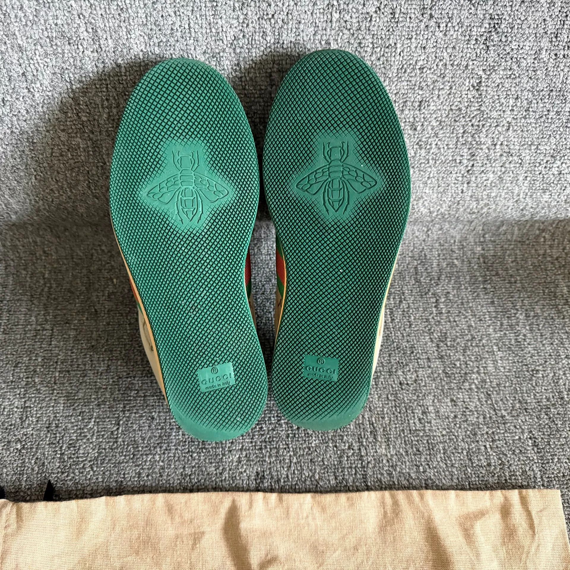 Gucci Gucci Green Tail Dirty Shoes Size 36 Size US 5 / IT 35 - 7 Thumbnail