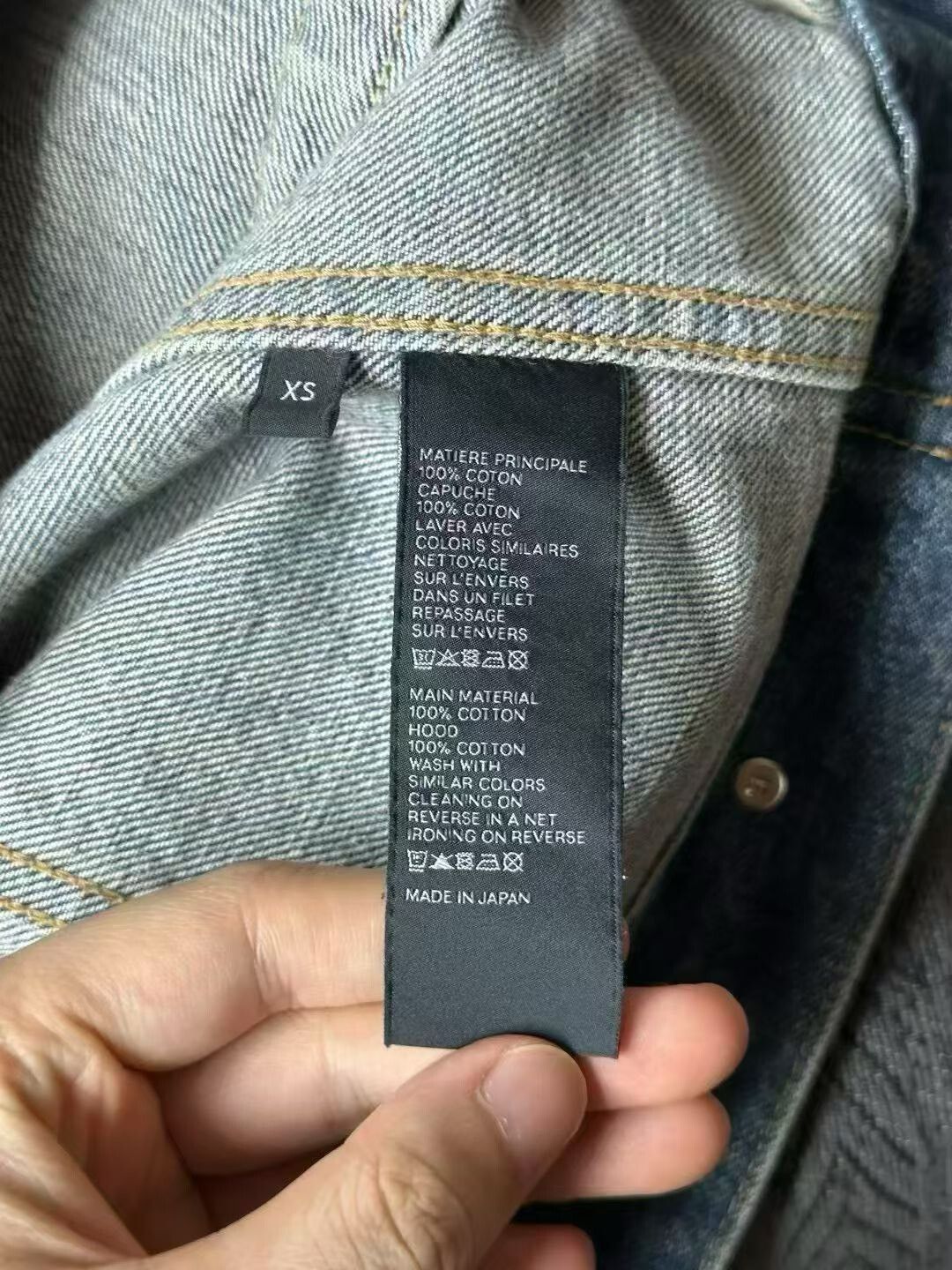 Celine Celine Hooded Denim Jacket Size XS / US 0-2 / IT 36-38 - 4 Thumbnail