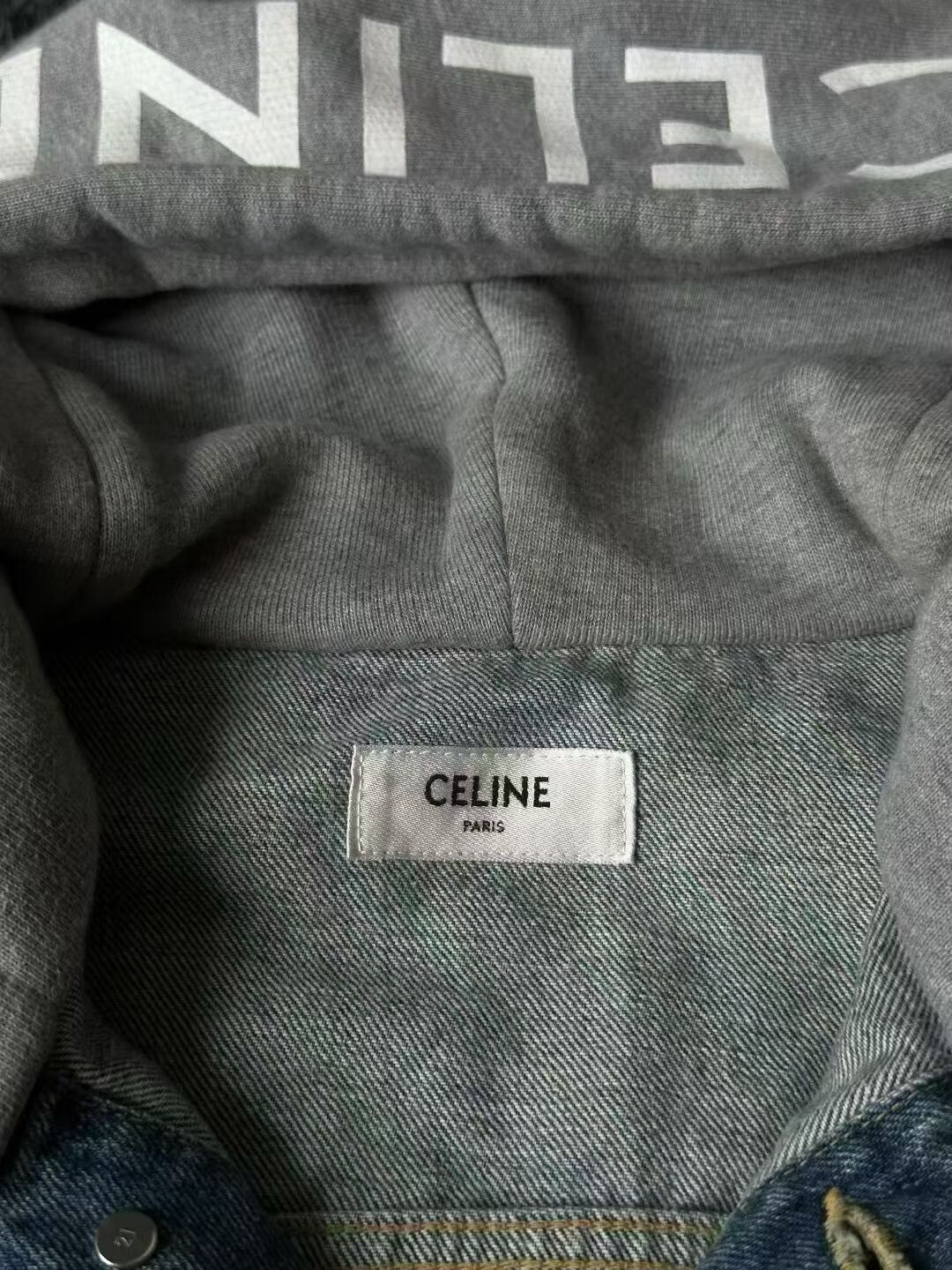 Celine Celine Hooded Denim Jacket Size XS / US 0-2 / IT 36-38 - 3 Thumbnail