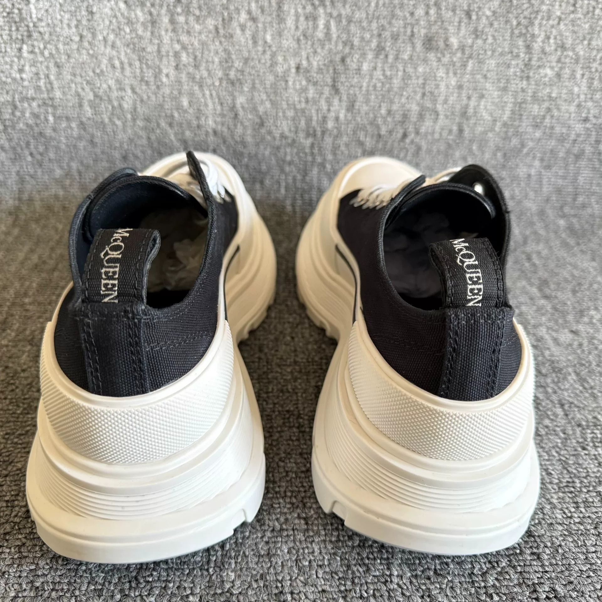 Alexander McQueen Alexander McQueen Platform Canvas Shoes Size US 7 / IT 37 - 4 Thumbnail