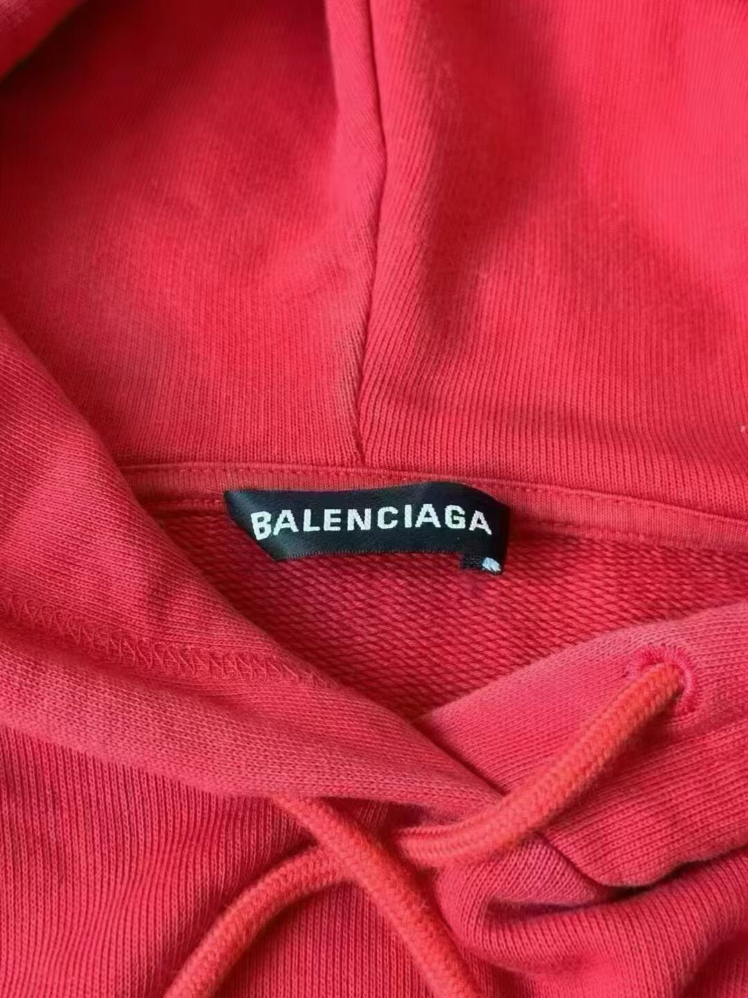 Balenciaga Balenciaga Red Lock Button Hoodie Size US XS / EU 42 / 0 - 2 Thumbnail