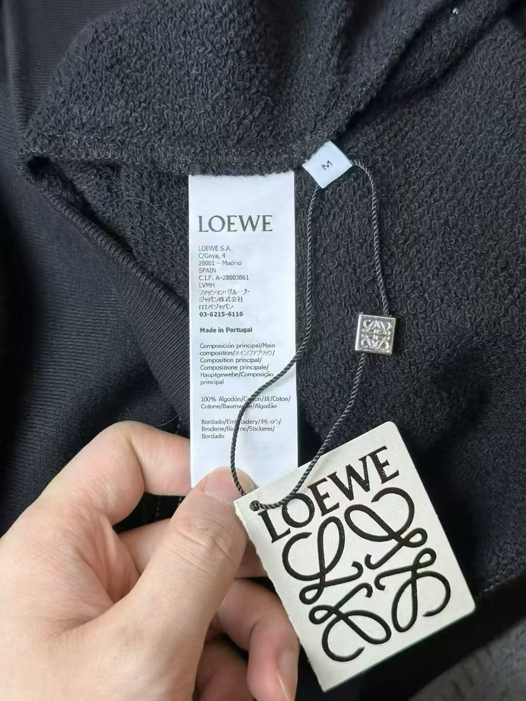 Loewe Loewe Stitch Detail Hoodie Size US M / EU 48-50 / 2 - 4 Thumbnail