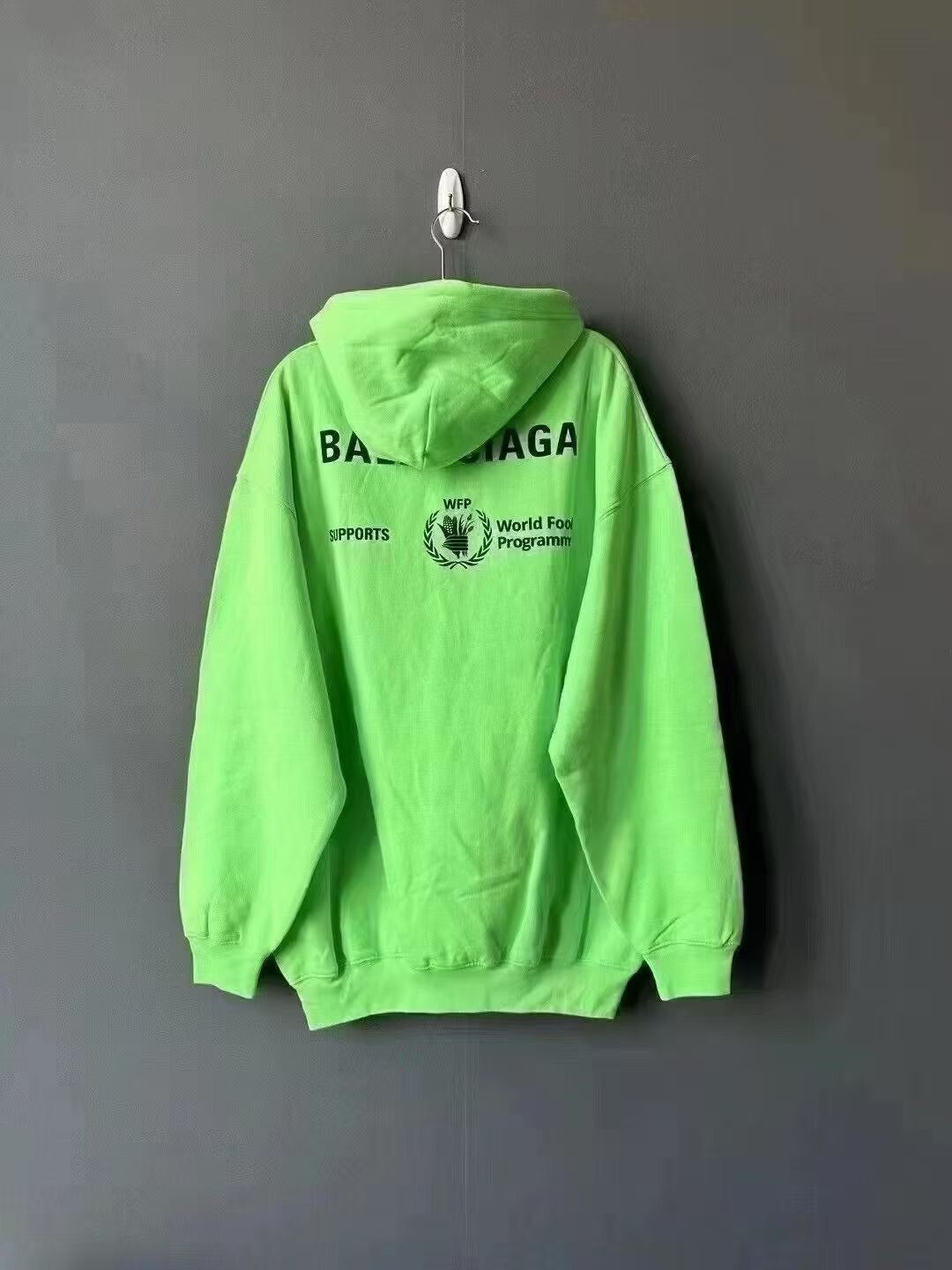 Balenciaga Balenciaga Charity Hoodie Size US S / EU 44-46 / 1 - 2 Thumbnail