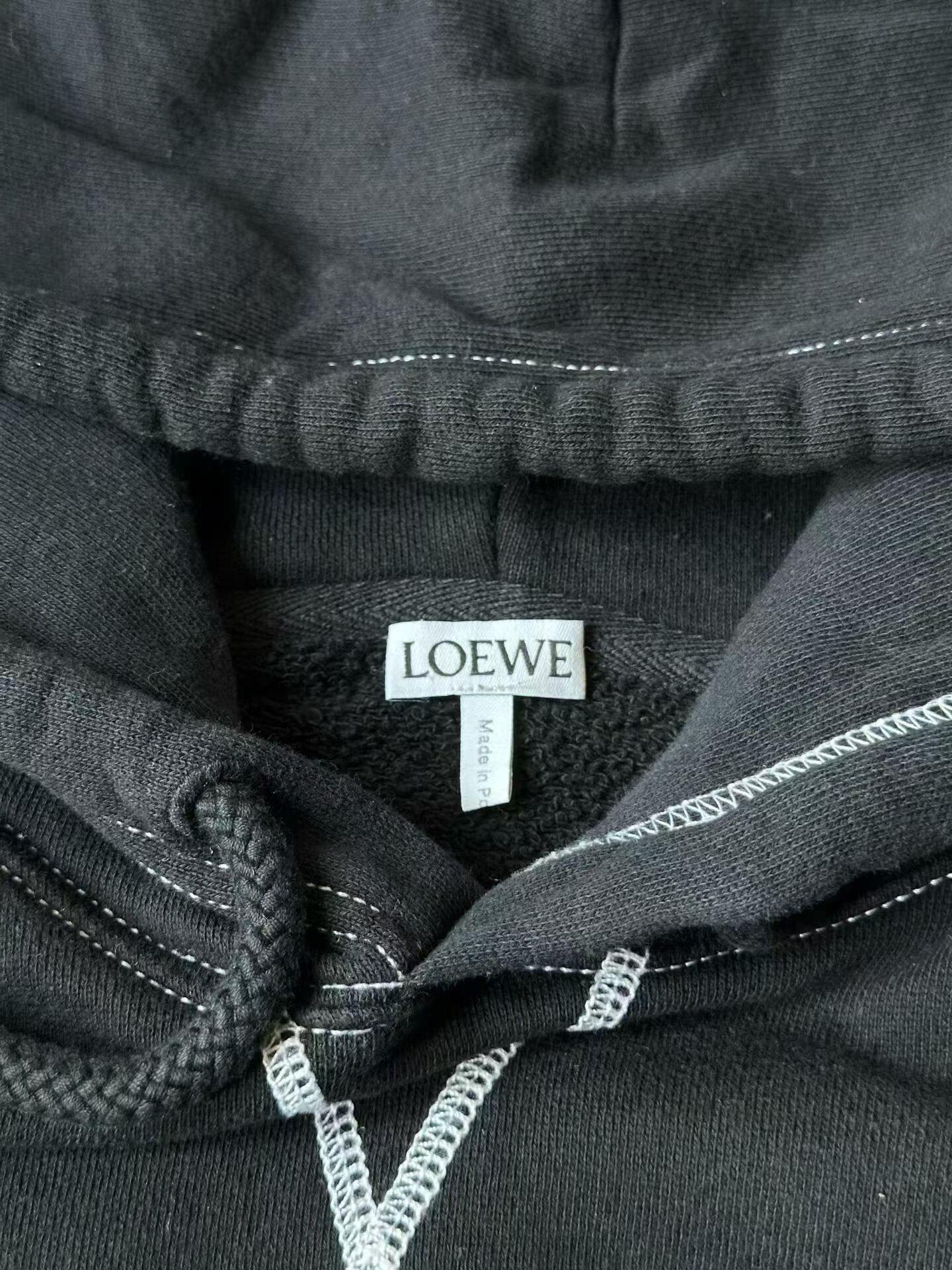 Loewe Loewe Topstitch Detail Hoodie Size US S / EU 44-46 / 1 - 2 Thumbnail