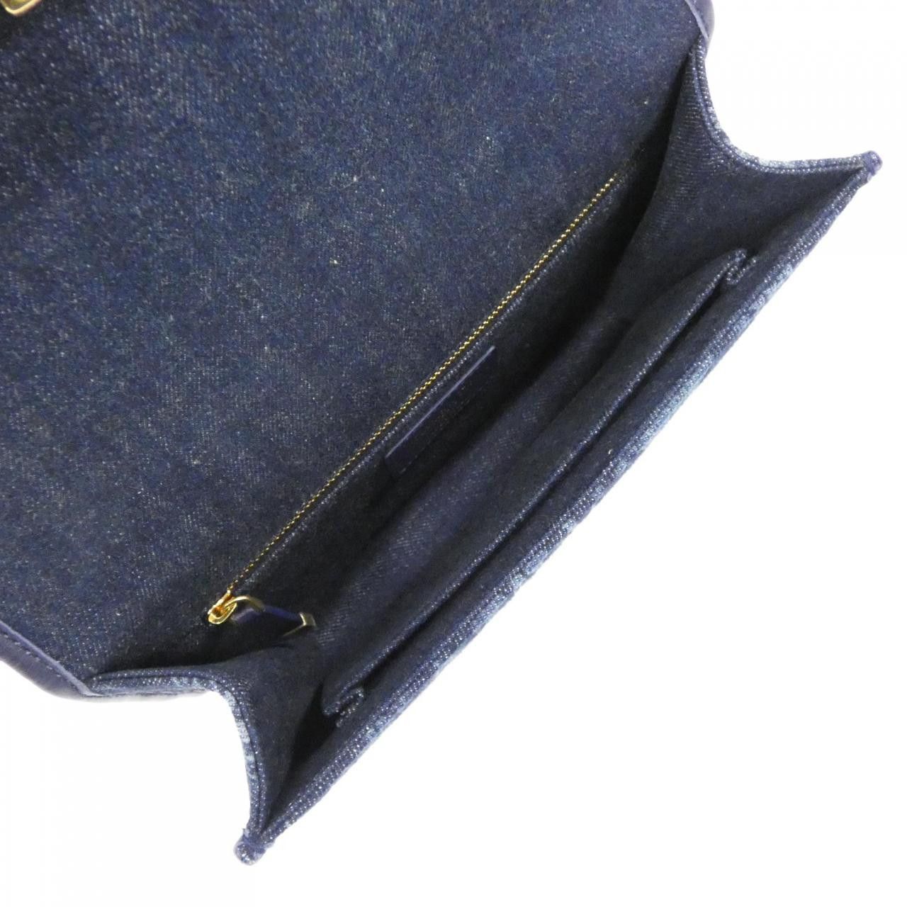 Dior Dior Christian Dior 30 Montaigne Denim Shoulder Bag Textile Shoulder Bag M9203UJDE DUTY FREE for USA Size ONE SIZE - 6 Thumbnail