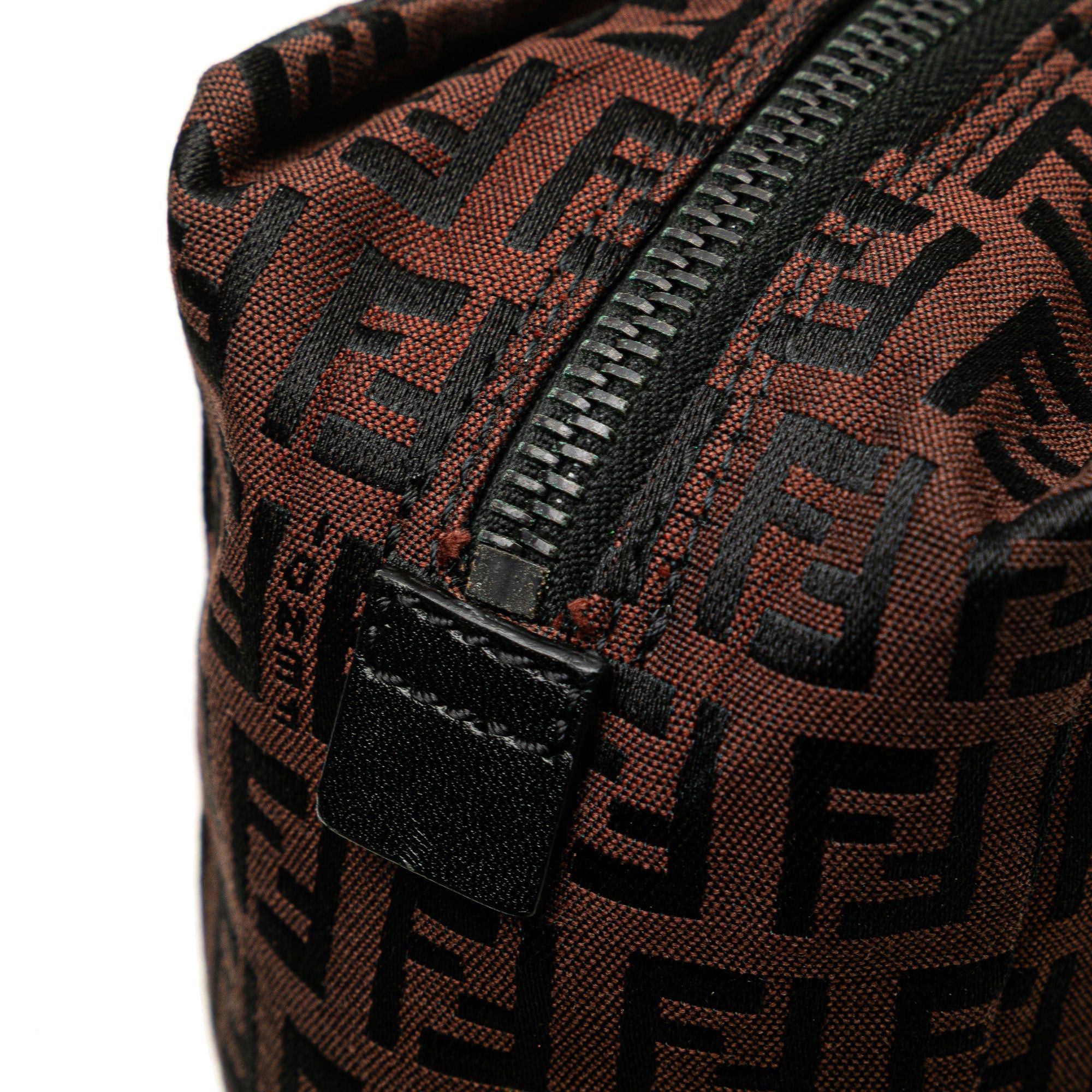 Fendi Mini Zucchino Canvas Handbag Size ONE SIZE - 8 Thumbnail