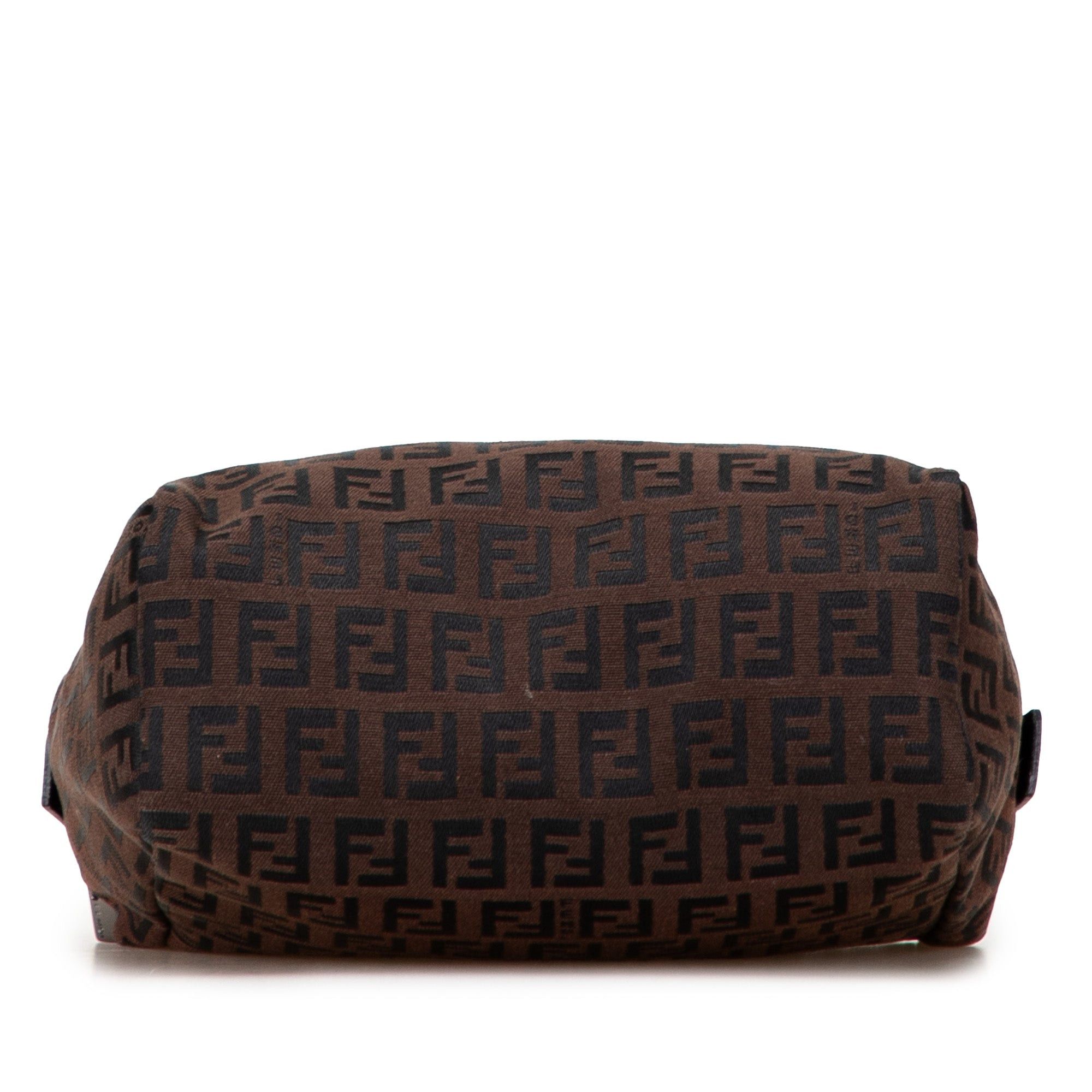 Fendi Mini Zucchino Canvas Handbag Size ONE SIZE - 3 Thumbnail
