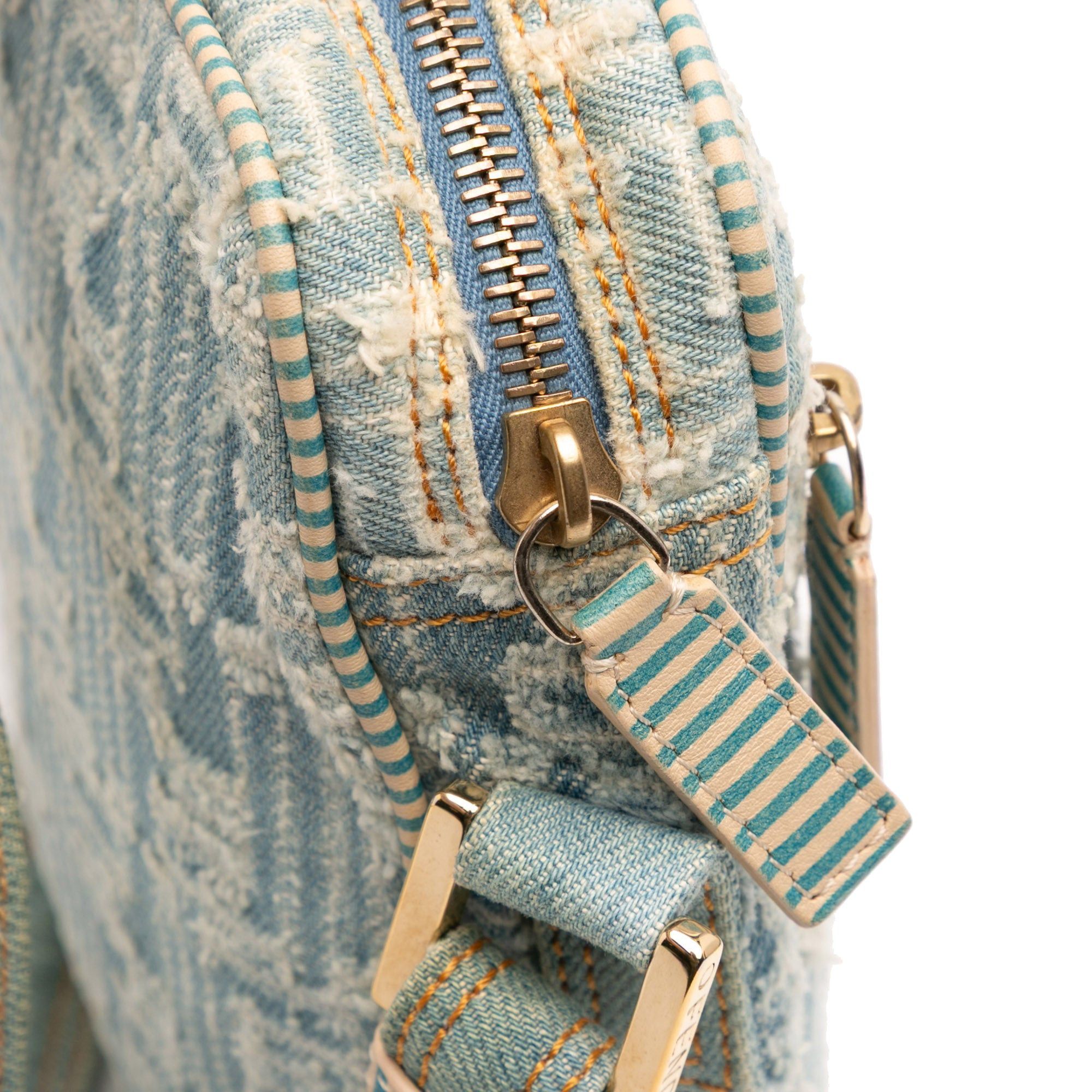 Fendi Zucca Denim Crossbody Size ONE SIZE - 9 Thumbnail