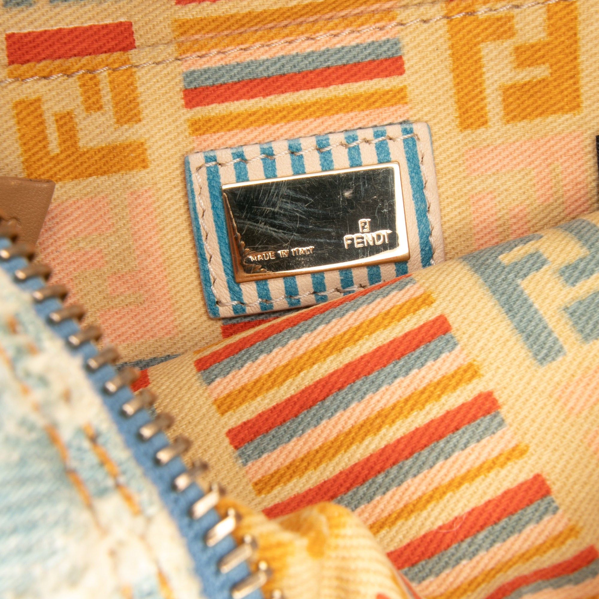 Fendi Zucca Denim Crossbody Size ONE SIZE - 5 Thumbnail