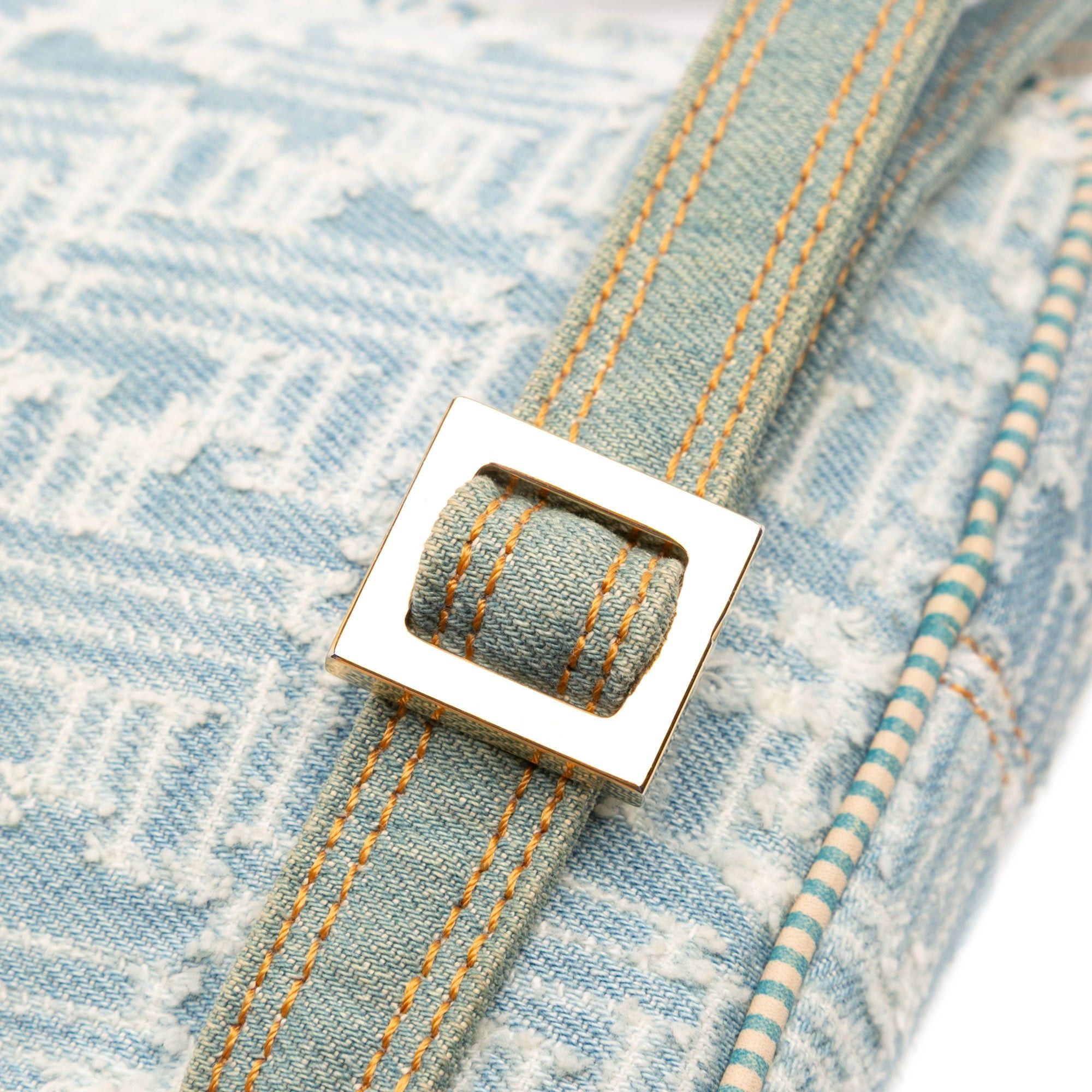 Fendi Zucca Denim Crossbody Size ONE SIZE - 12 Thumbnail
