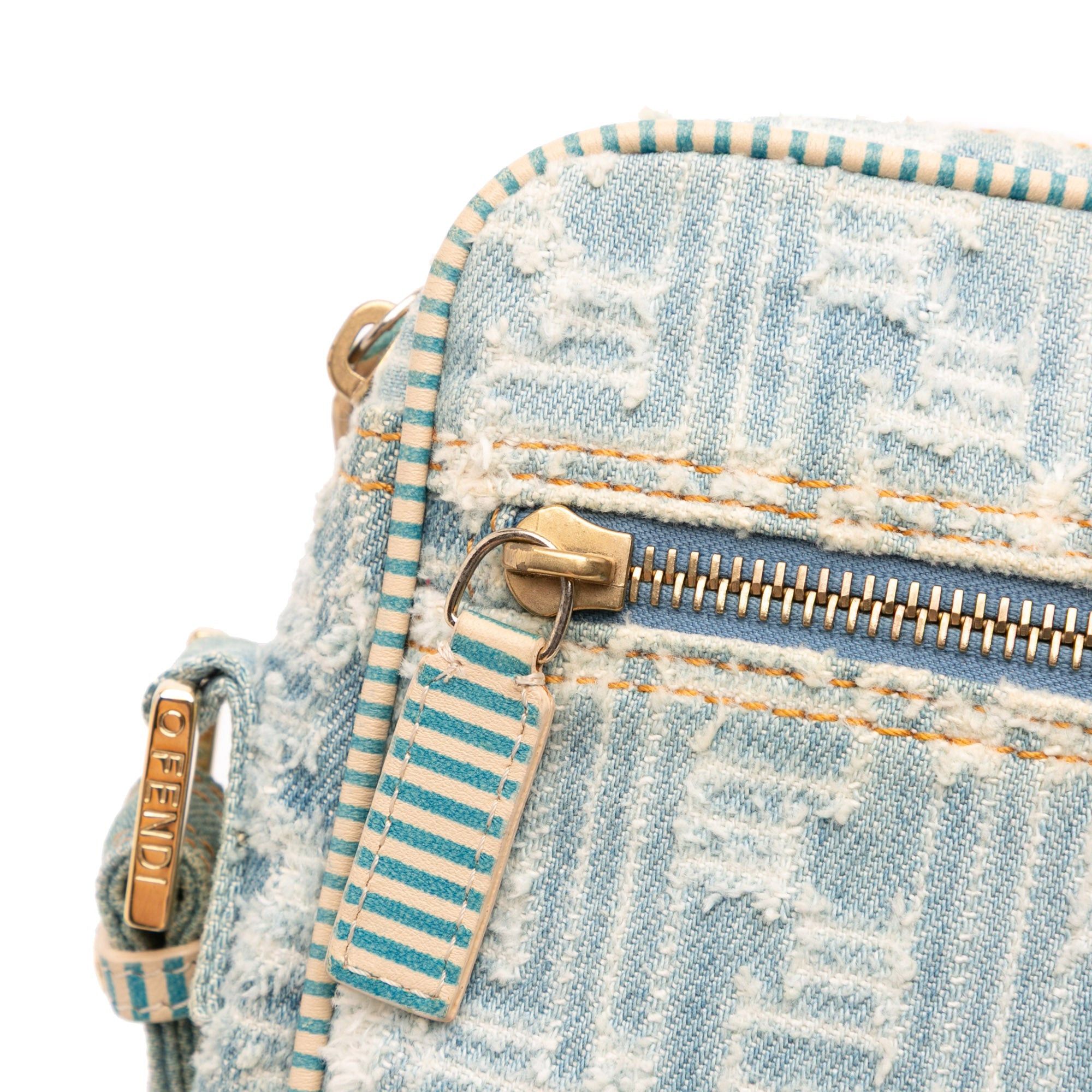 Fendi Zucca Denim Crossbody Size ONE SIZE - 8 Thumbnail