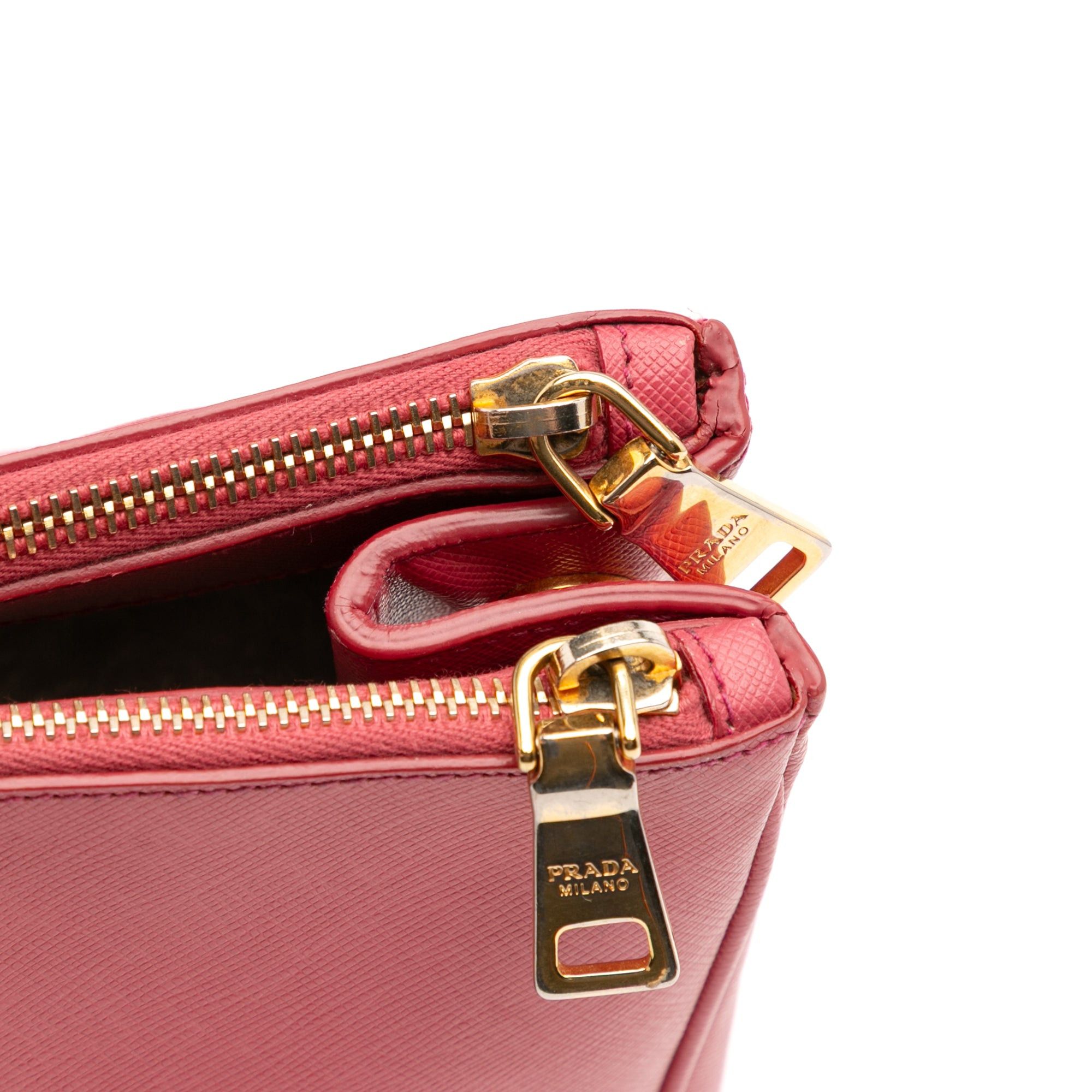 Prada Large Saffiano Lux Galleria Double Zip Tote Size ONE SIZE - 7 Thumbnail