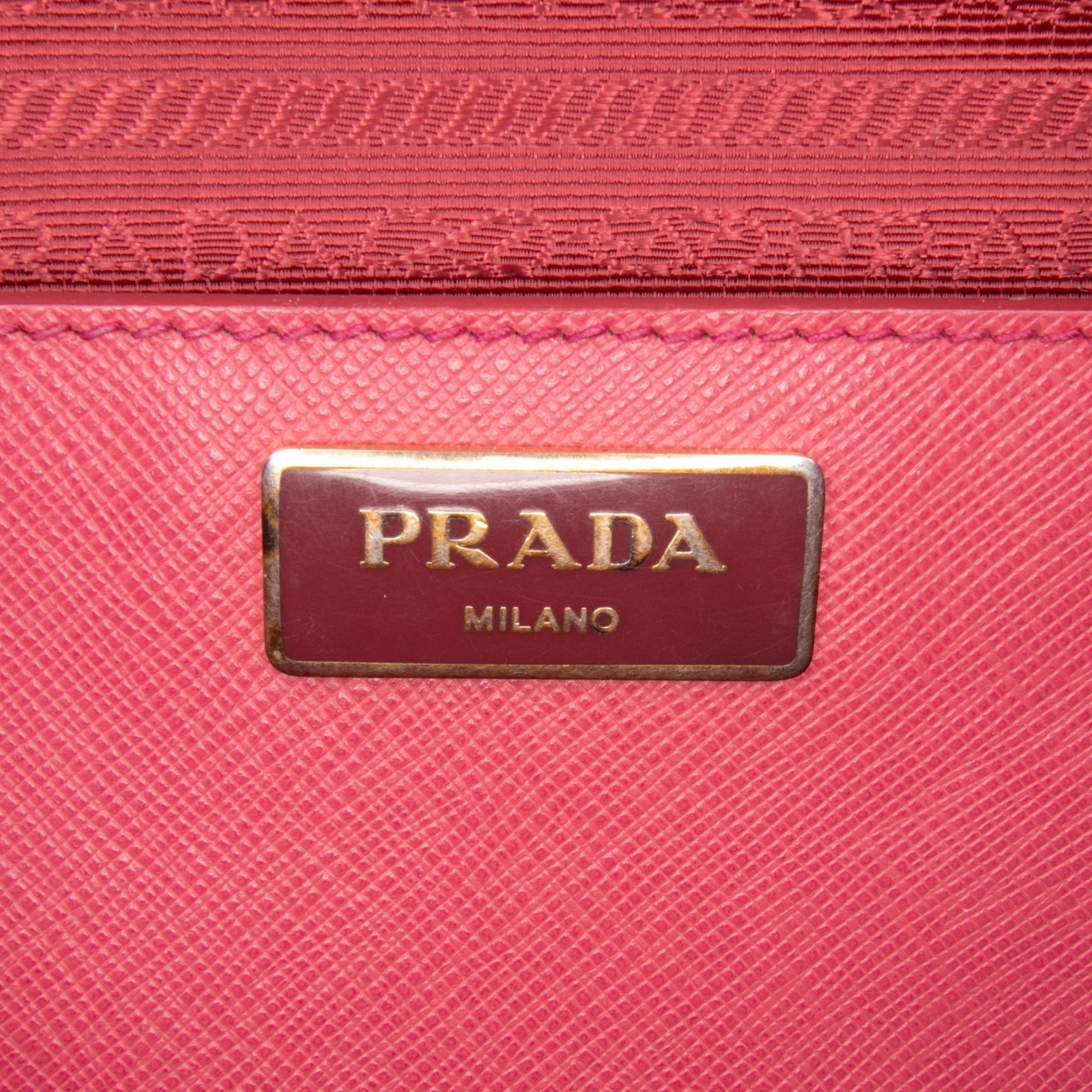 Prada Large Saffiano Lux Galleria Double Zip Tote Size ONE SIZE - 5 Thumbnail