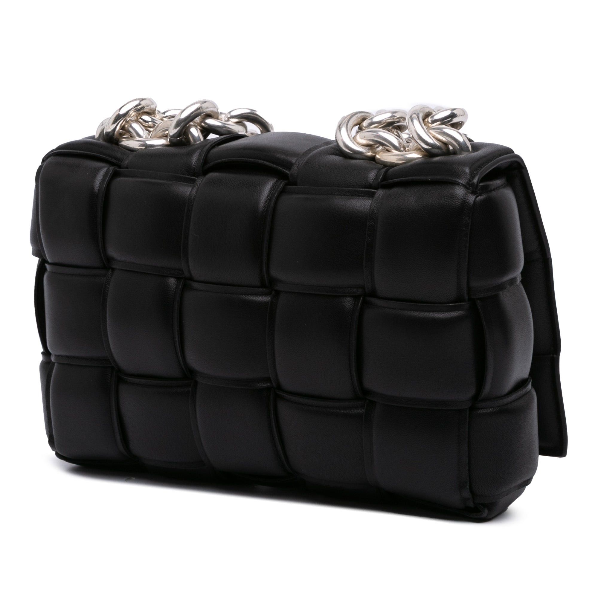 Bottega Veneta Nappa Intrecciato Padded Chain Cassette Satchel Size ONE SIZE - 2 Thumbnail