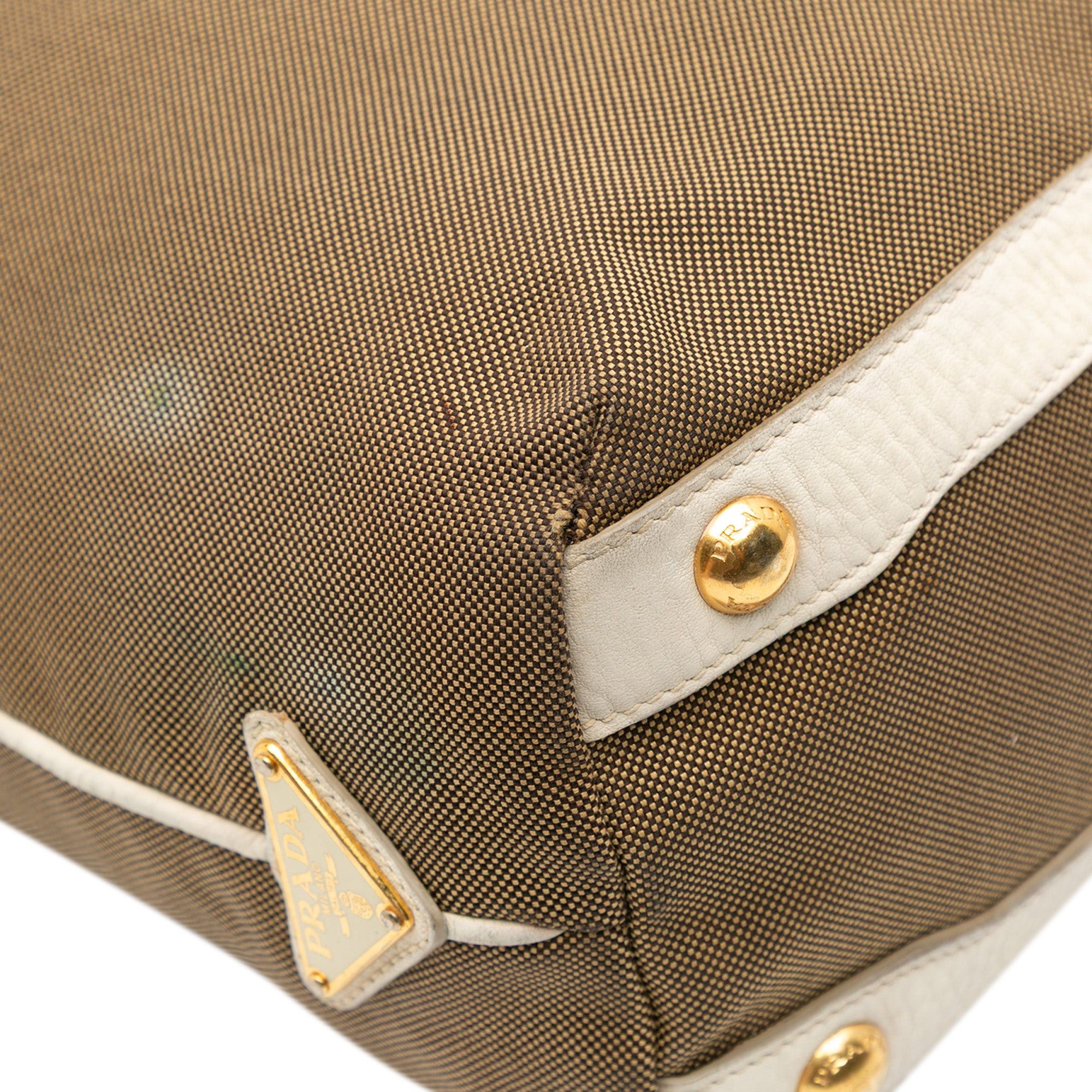 Prada Canvas Canapa Logo Shoulder Bag Size ONE SIZE - 7 Thumbnail