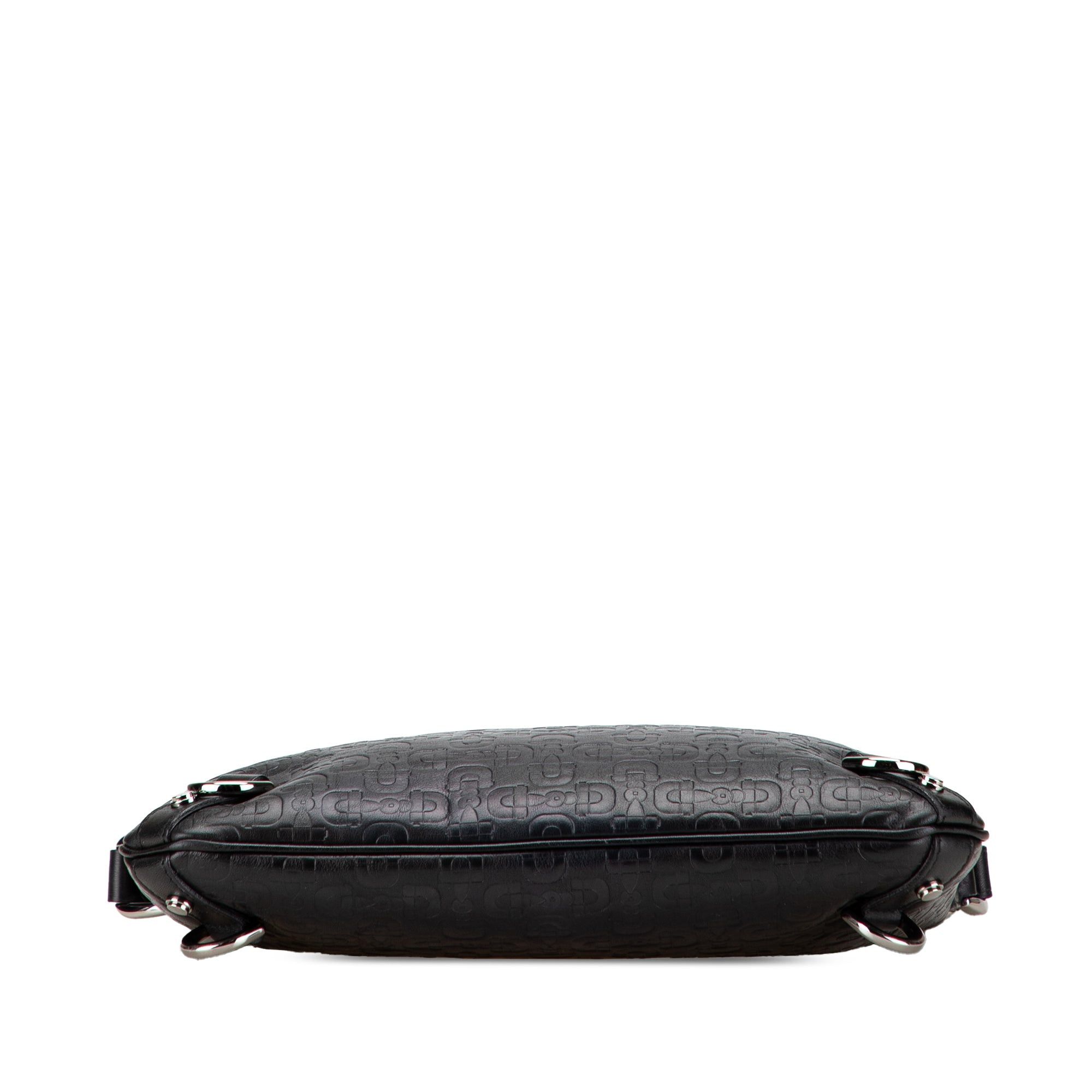 Gucci Embossed Leather Horsebit Abbey D Ring Crossbody Size ONE SIZE - 3 Thumbnail