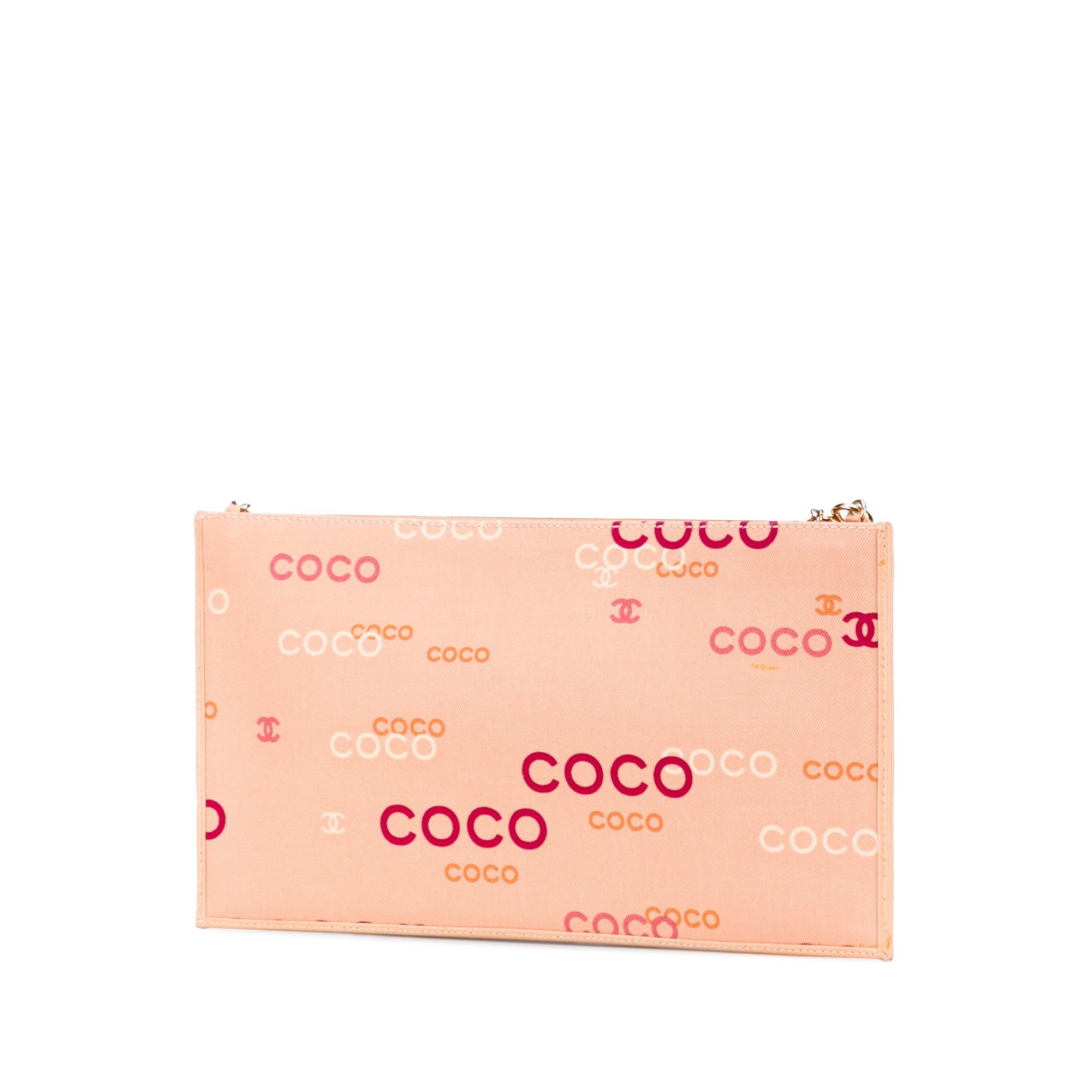 Chanel Canvas Coco Chain Pochette Size ONE SIZE - 2 Thumbnail