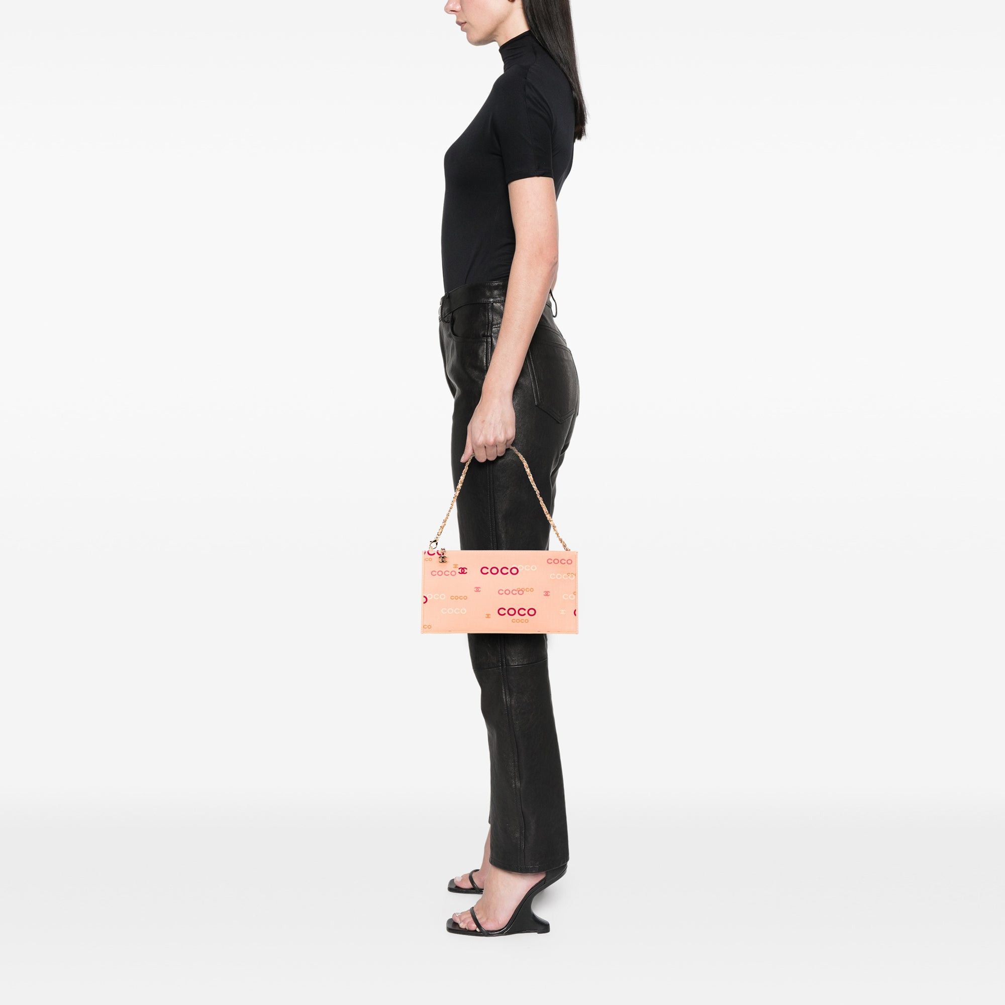 Chanel Canvas Coco Chain Pochette Size ONE SIZE - 9 Thumbnail