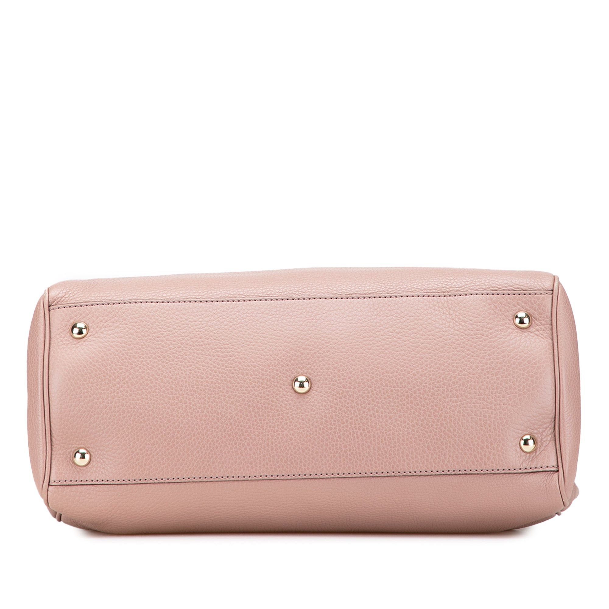 Gucci Medium Calfskin Bamboo Shopper Satchel Size ONE SIZE - 3 Thumbnail