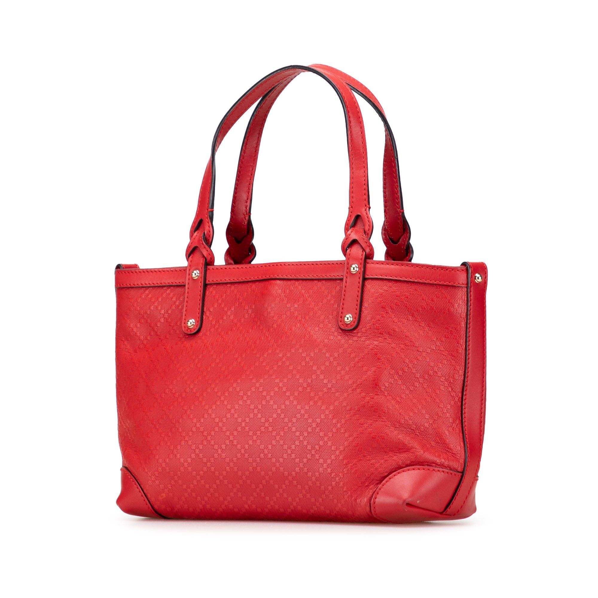 Gucci Small Diamante Leather Craft Tote Size ONE SIZE - 2 Thumbnail