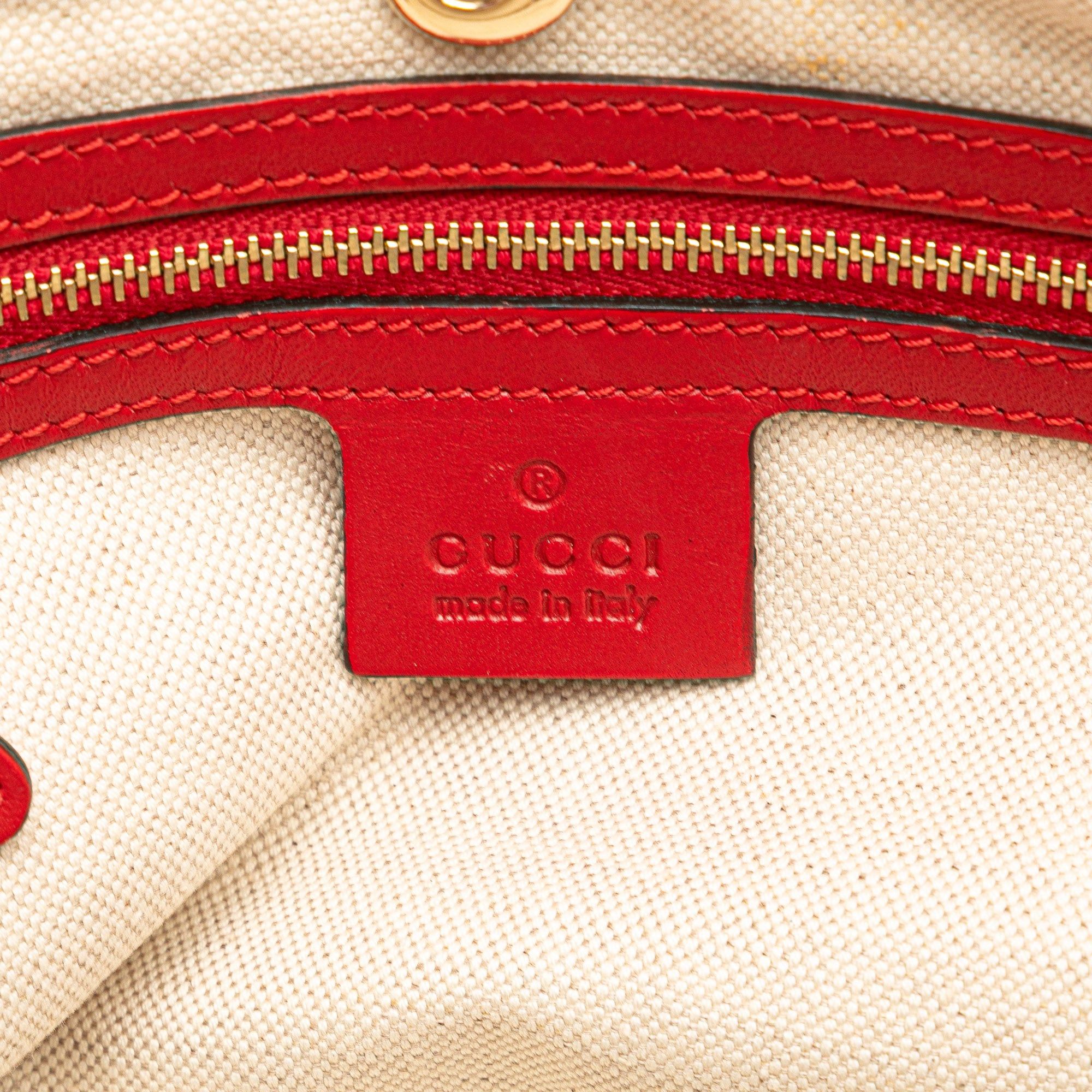 Gucci Small Diamante Leather Craft Tote Size ONE SIZE - 5 Thumbnail