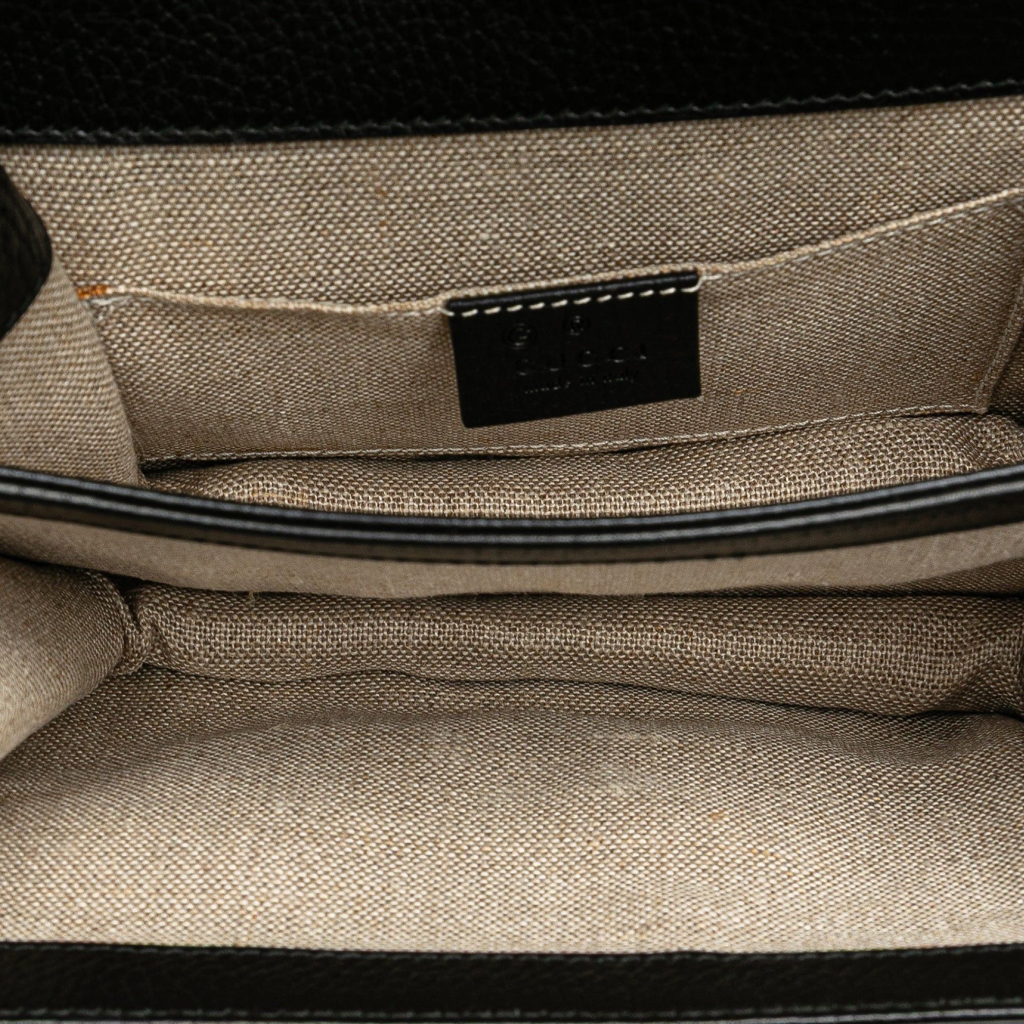Gucci Small Dollar Calfskin Interlocking G Crossbody Size ONE SIZE - 4 Thumbnail