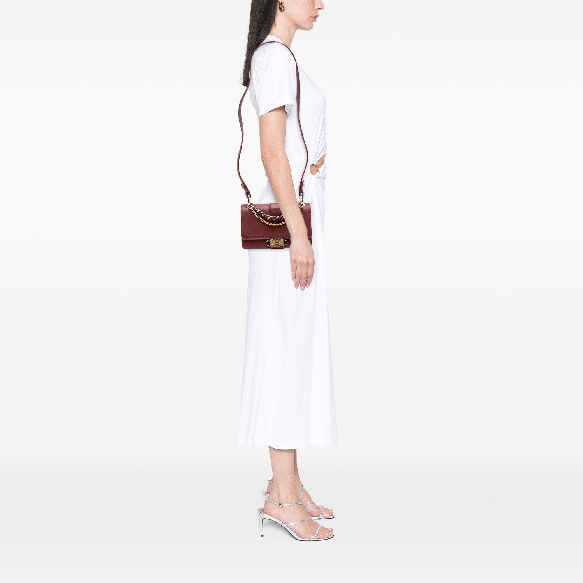 Chanel CC Stitched Calfskin Chain Flap Size ONE SIZE - 10 Thumbnail