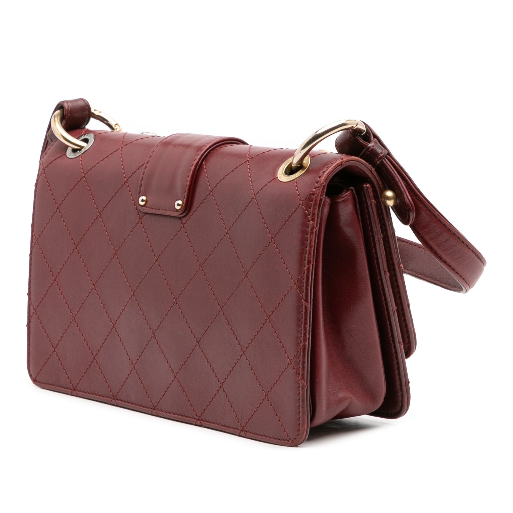 Chanel CC Stitched Calfskin Chain Flap Size ONE SIZE - 2 Thumbnail