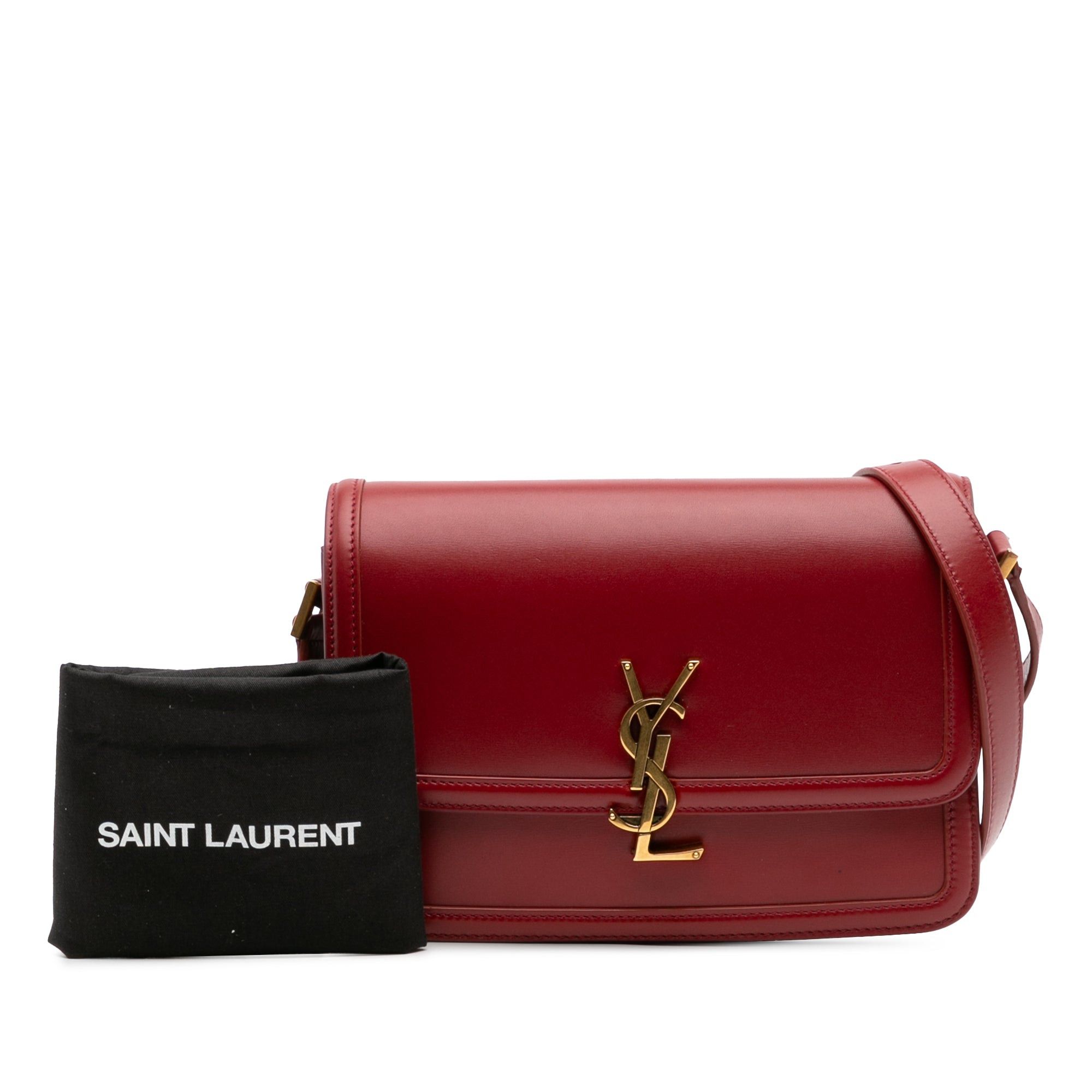 Saint Laurent Paris Medium Calfskin Solferino Satchel In Box Size ONE SIZE - 10 Thumbnail